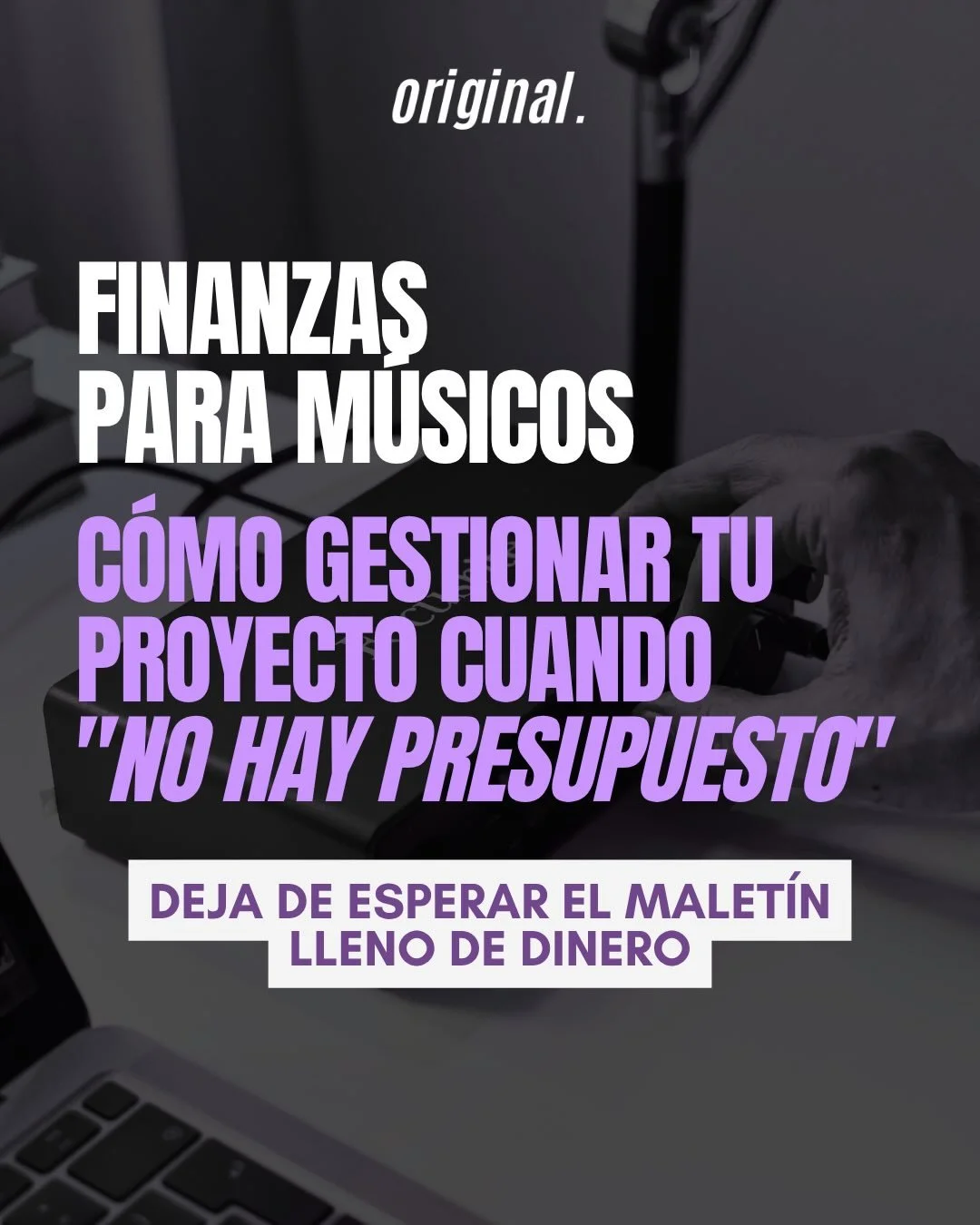 &rdquo;Solo puedo avanzar cuando llegue un inversionista&rdquo;
Esta mentalidad pone tu carrera en pausa perpetua. 🚫

La verdad: Los proyectos que admiras empezaron gestionando presupuestos diminutos de forma inteligente.

Gestionar tus finanzas no 