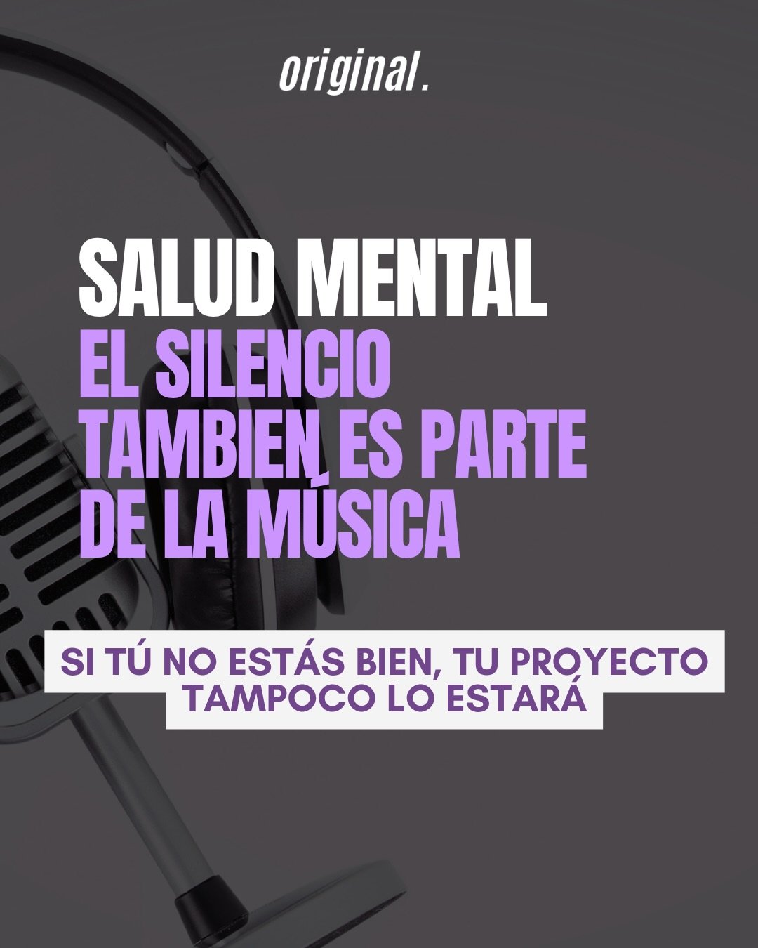 &rdquo;Nunca dejes de moverte. El algoritmo castiga el silencio&rdquo;
Este mandato invisible convierte m&uacute;sicos en m&aacute;quinas de ansiedad.

La verdad que ignoramos: Si t&uacute; no est&aacute;s bien, tu proyecto tampoco lo estar&aacute;.
