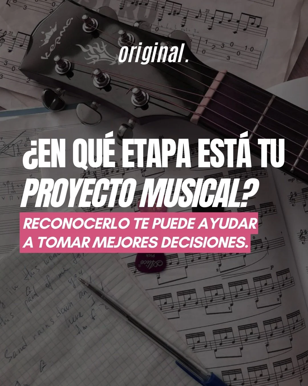 No todos los proyectos musicales est&aacute;n en el mismo punto&hellip; y eso cambia completamente lo que necesitas hacer. 🎯

Hay momentos para explorar, otros para construir, y otros para desarrollarte al m&aacute;ximo.
El problema es cuando tomas 