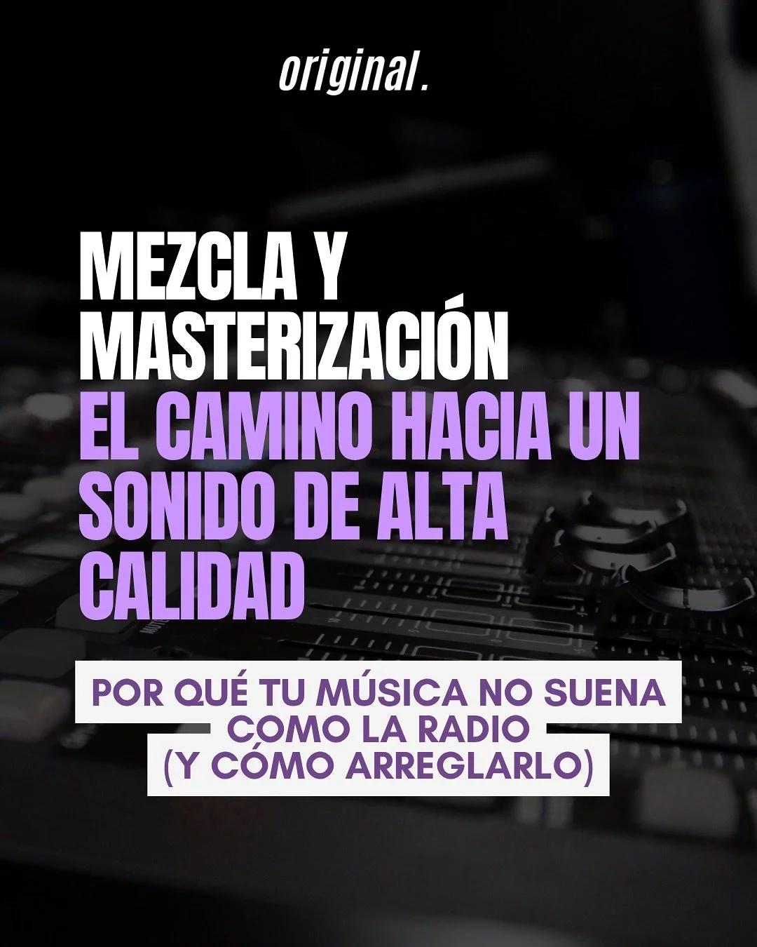 Tu canci&oacute;n suena incre&iacute;ble en aud&iacute;fonos. Te subes al auto, subes el volumen y... la voz no se entiende, el bajo desaparece.
Bienvenido a la &ldquo;Prueba del Auto&rdquo;: el veredicto final sobre tu mezcla y m&aacute;ster.
Para q