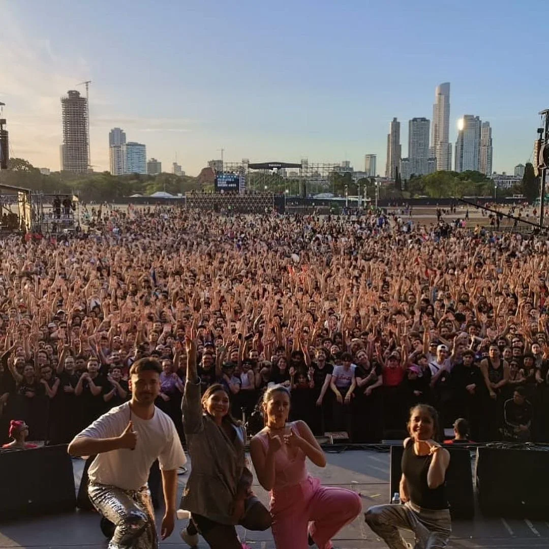 Taffy Donicke en Show Javiera Mena Buenos Aires.JPG