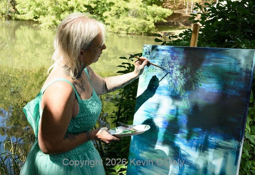 The Foreshore En Plein Air