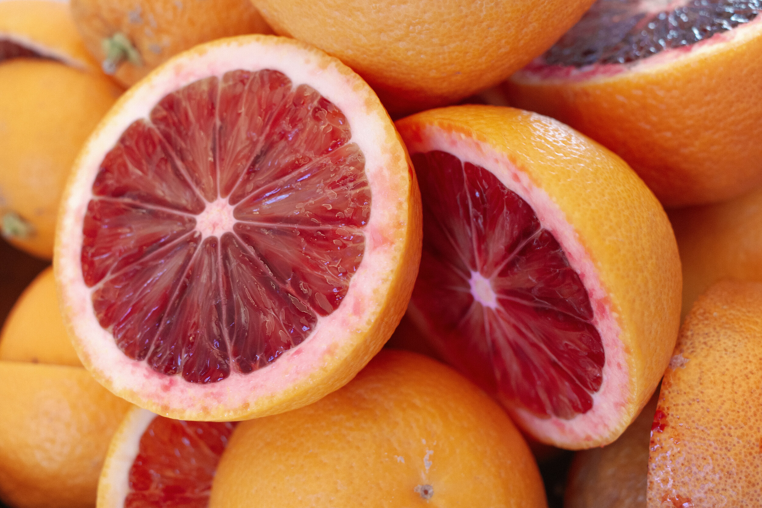 Blood Orange And Grapefruit Pâte De Fruit