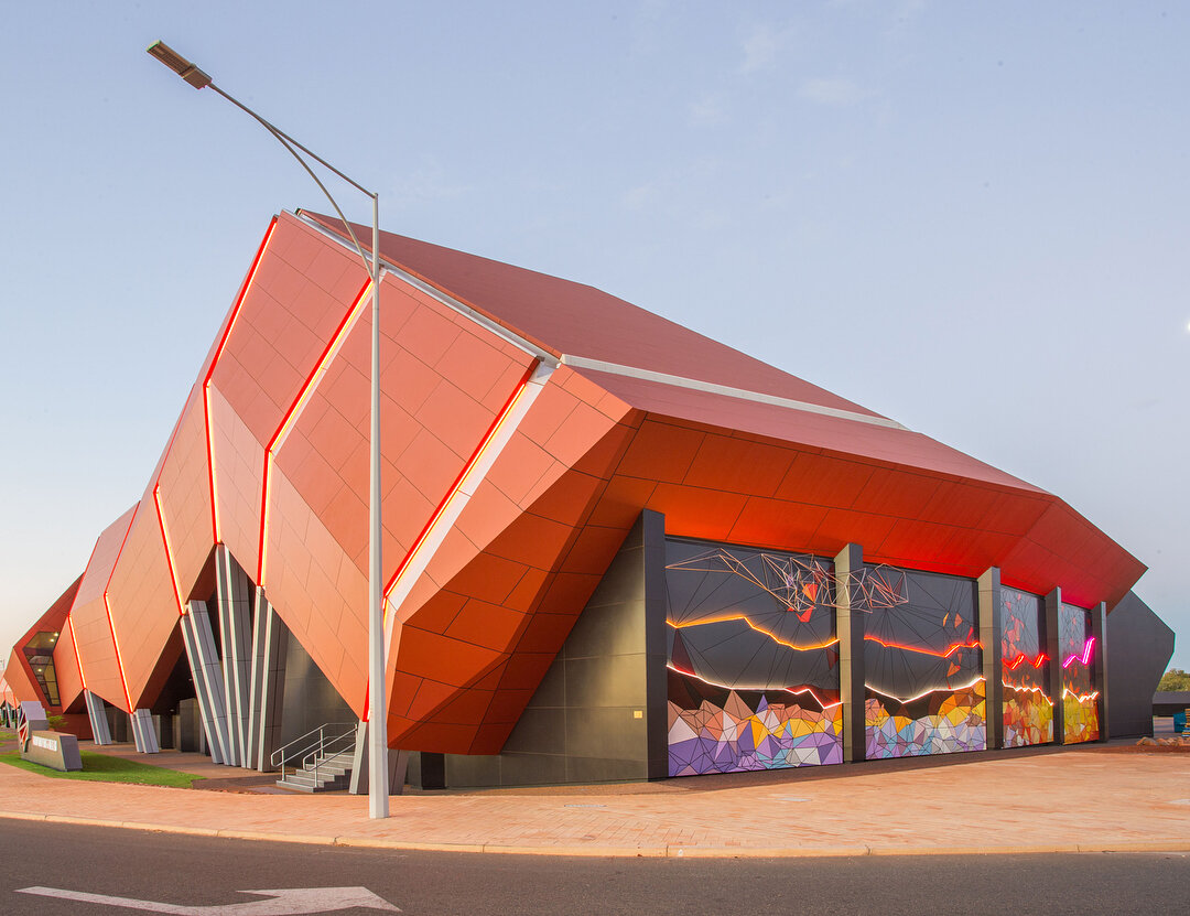 A couple more photos from the Red Earth Arts Precinct. A collaboration with @adamcruickshankdesignermaker and Pavel Perina. Photos: Pilbara site pics.