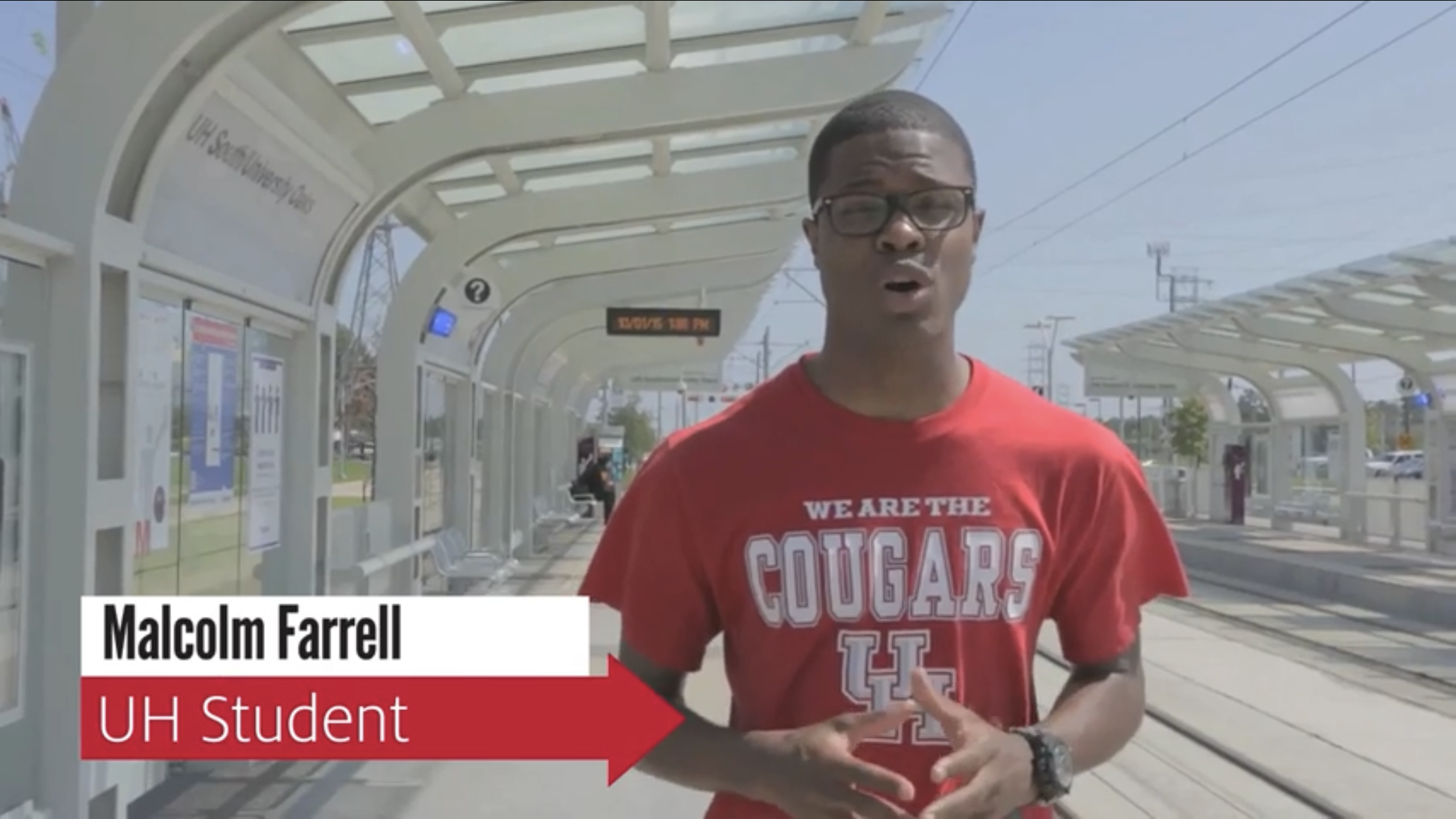 Malcolm Farrell | The University of Houston METRORail