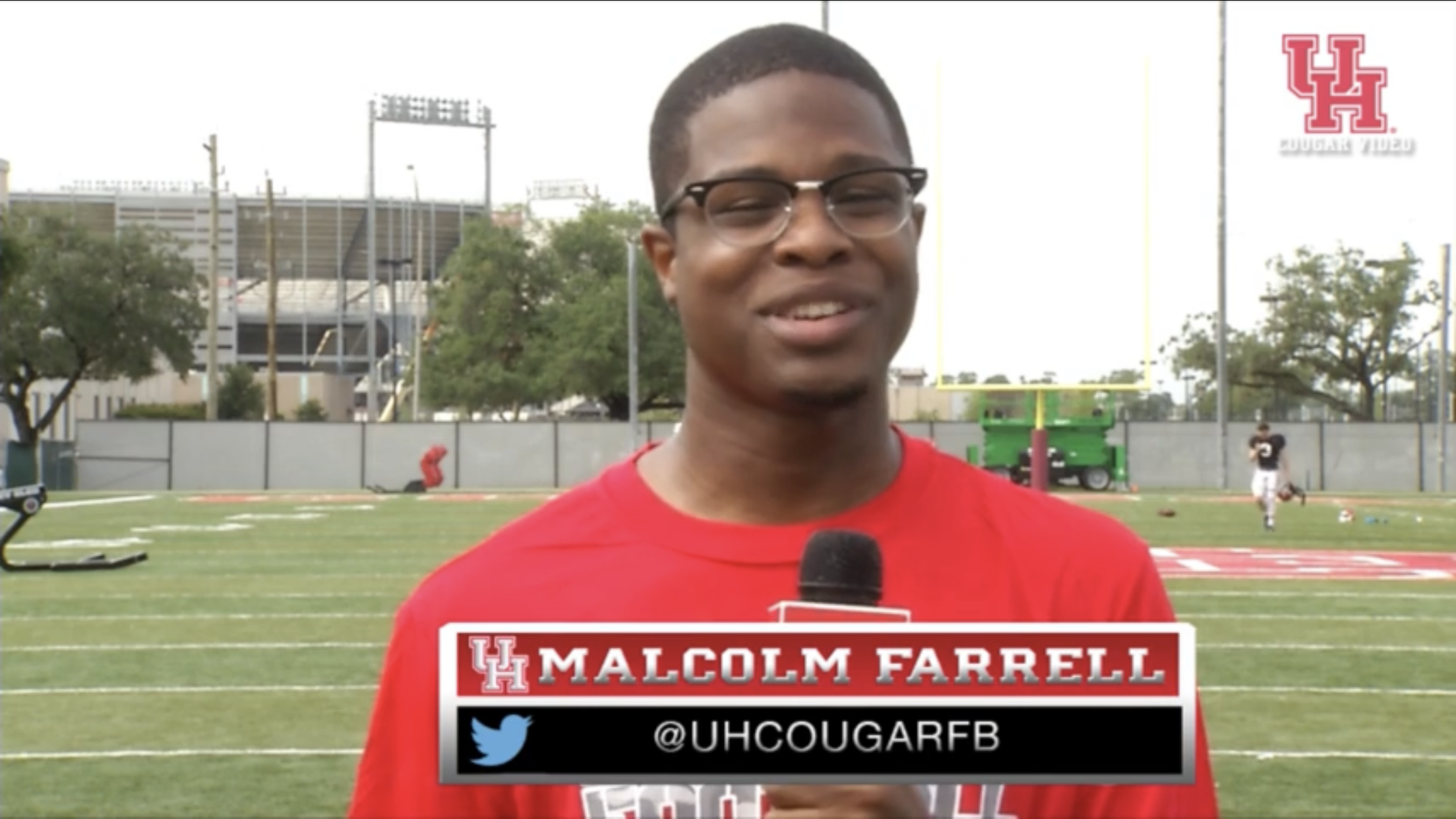Malcolm Farrell | The University of Houston Football Practice Report 