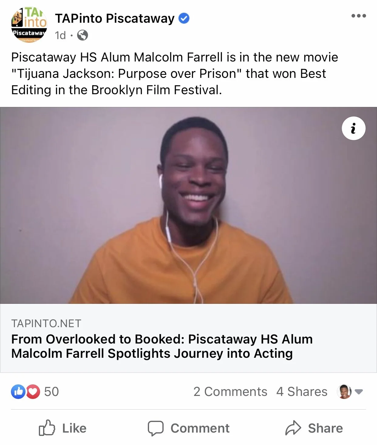 Malcolm Farrell | TAPinto Piscataway