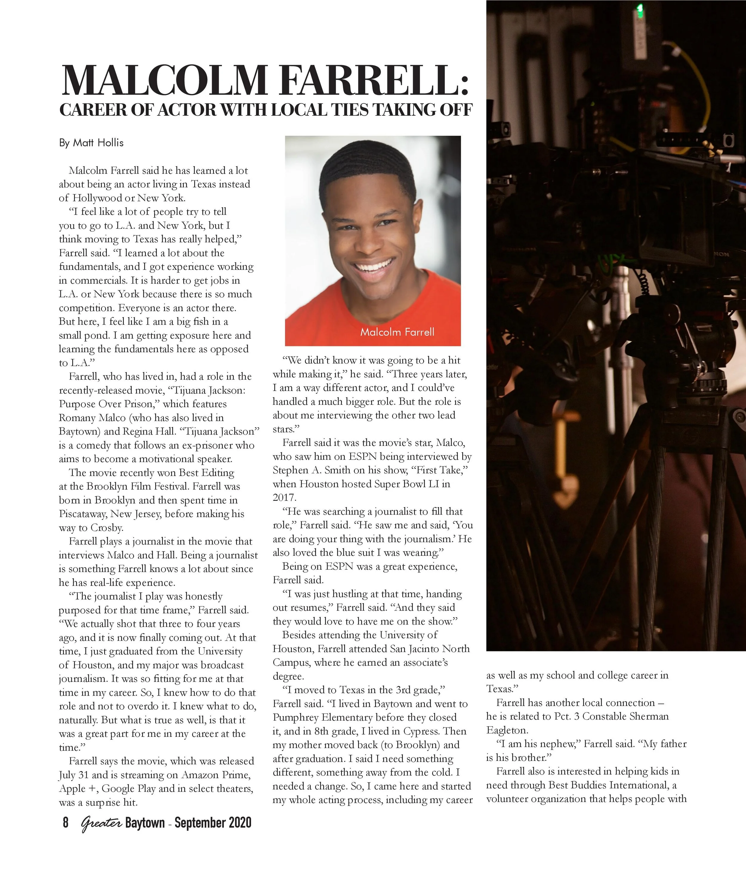 Malcolm Farrell | Baytown Sun