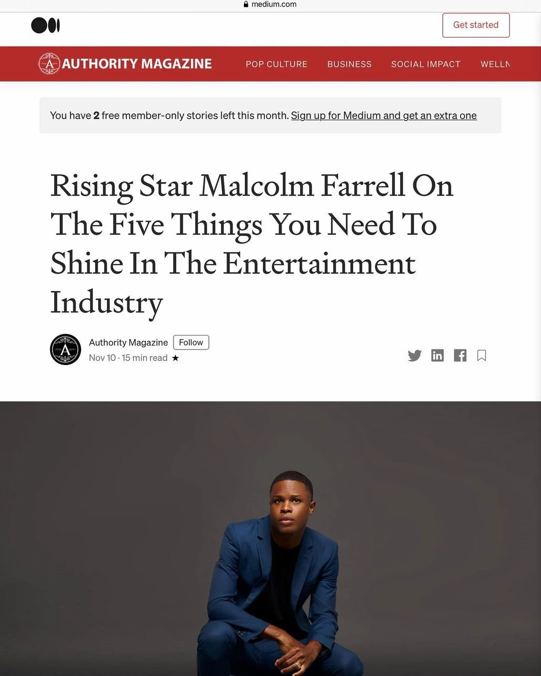 Malcolm Farrell | Medium.com Interview