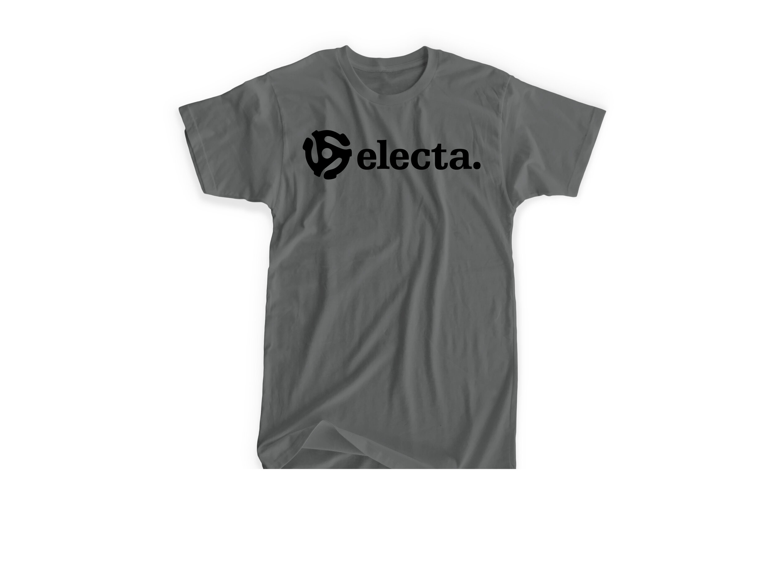 Selecta Unisex Deep Heather Grey &amp; Black Tee 