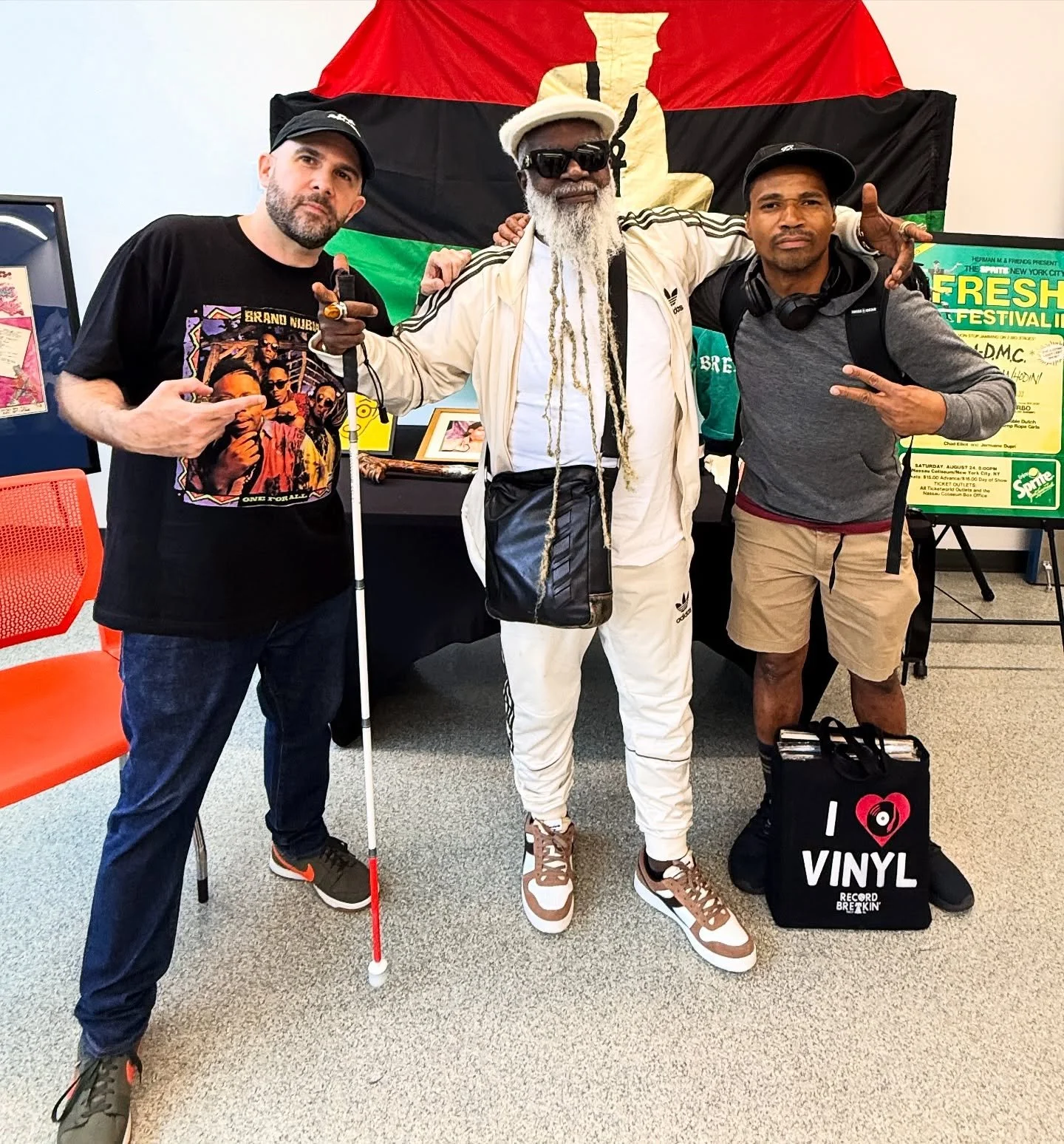 Great (&amp; legendary) times in our fair city yesterday celebrating 61 years of the good brother @paradisegray. Paradise relocated here to Pittsburgh after X-Clan disbanded in the early 90s and hasn&rsquo;t looked back since. Look out for all that h