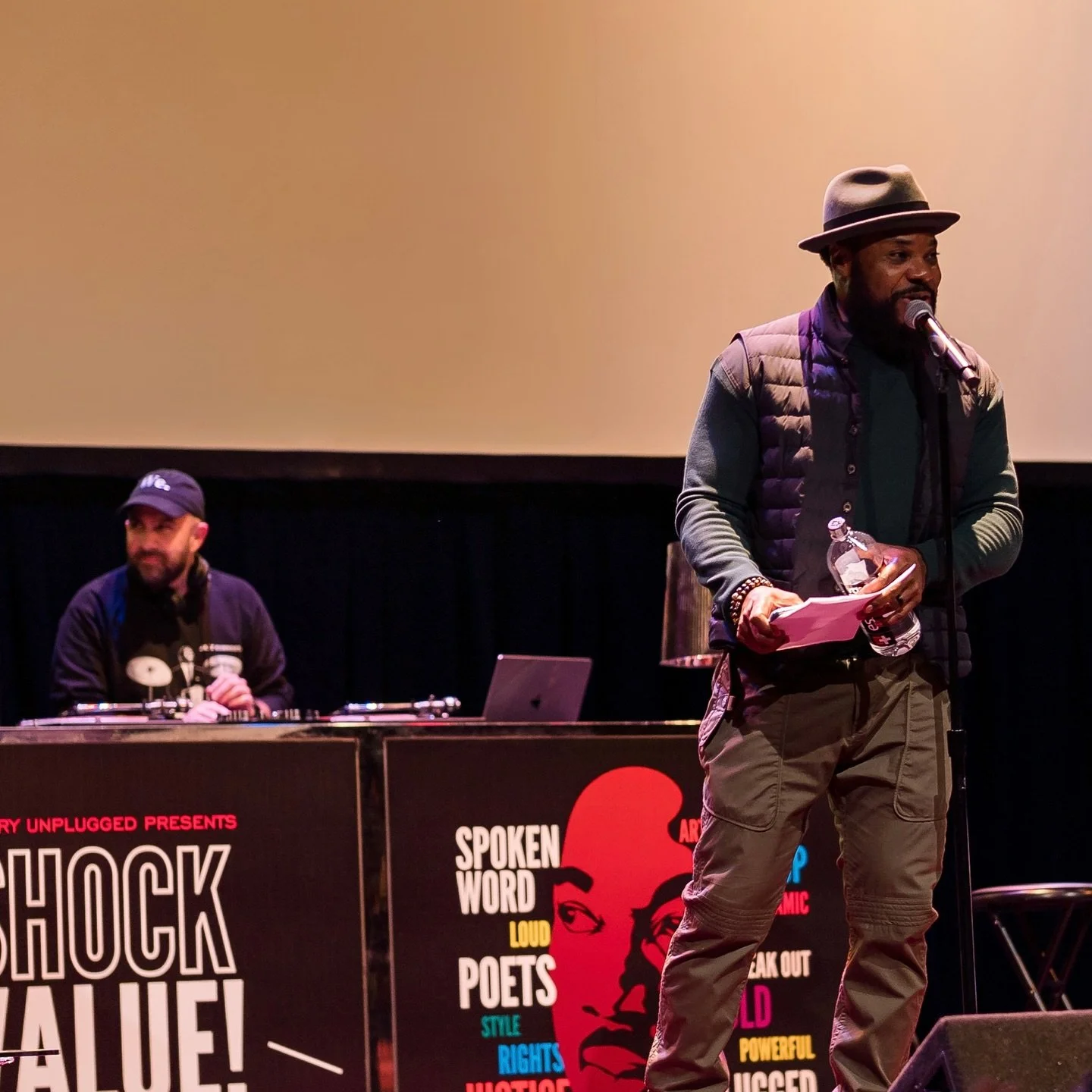 That time a few years back that I got to rock w/ brother Malcolm. He made it a point to come up to me backstage after the show to introduce himself &amp; offer up proactive compliments on my set. Who does that?!? Malcom does. A genuine, kind, &amp; g