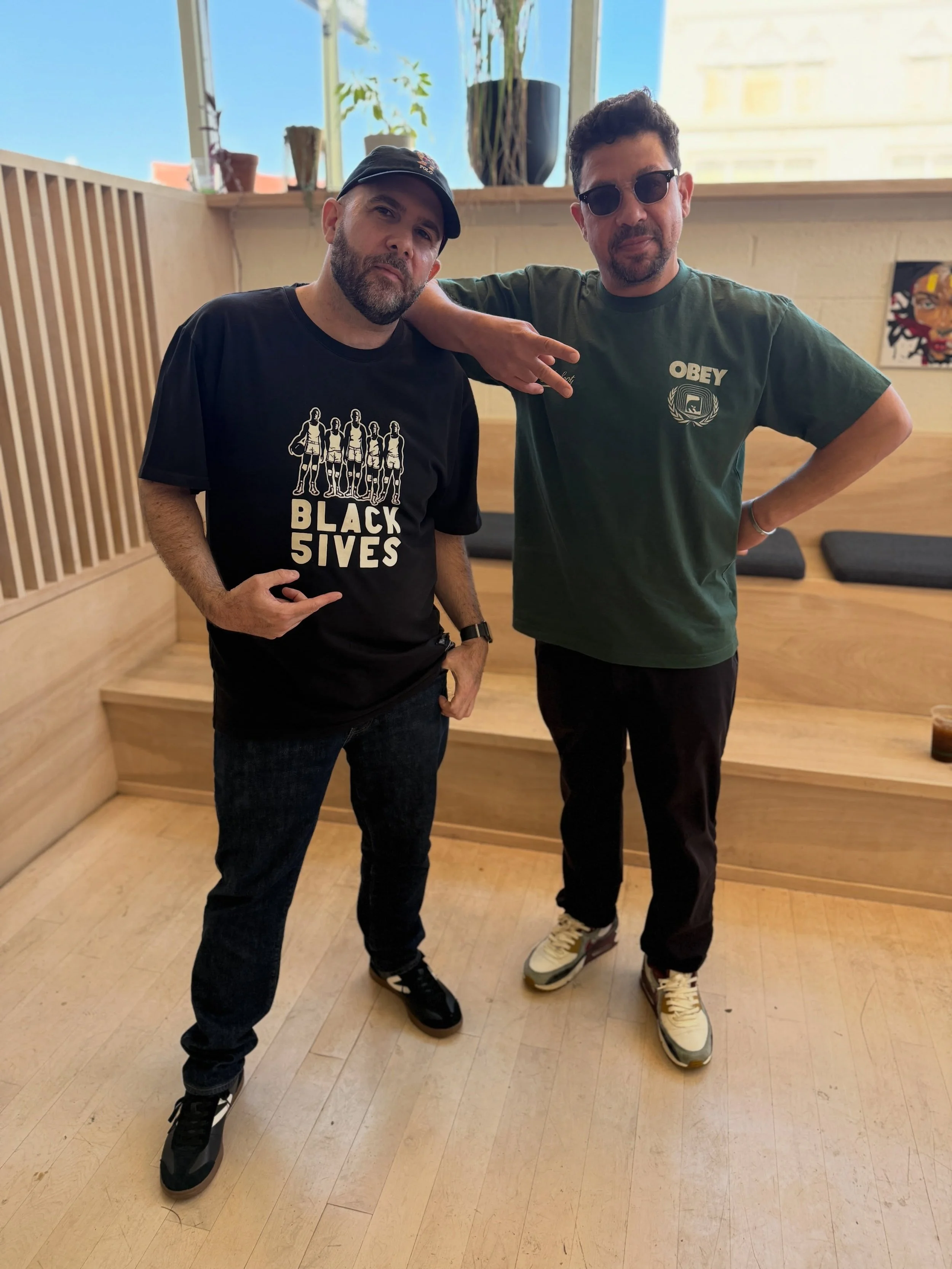 We both have 35+ years in the biz of aiding in folks shaking their tuchus.&rsquo; Super music nerds. Fellow members of the tribe. Run in similar circles. But just met for the first this weekend in Detroit the first time. Ladies &amp; gents, the great