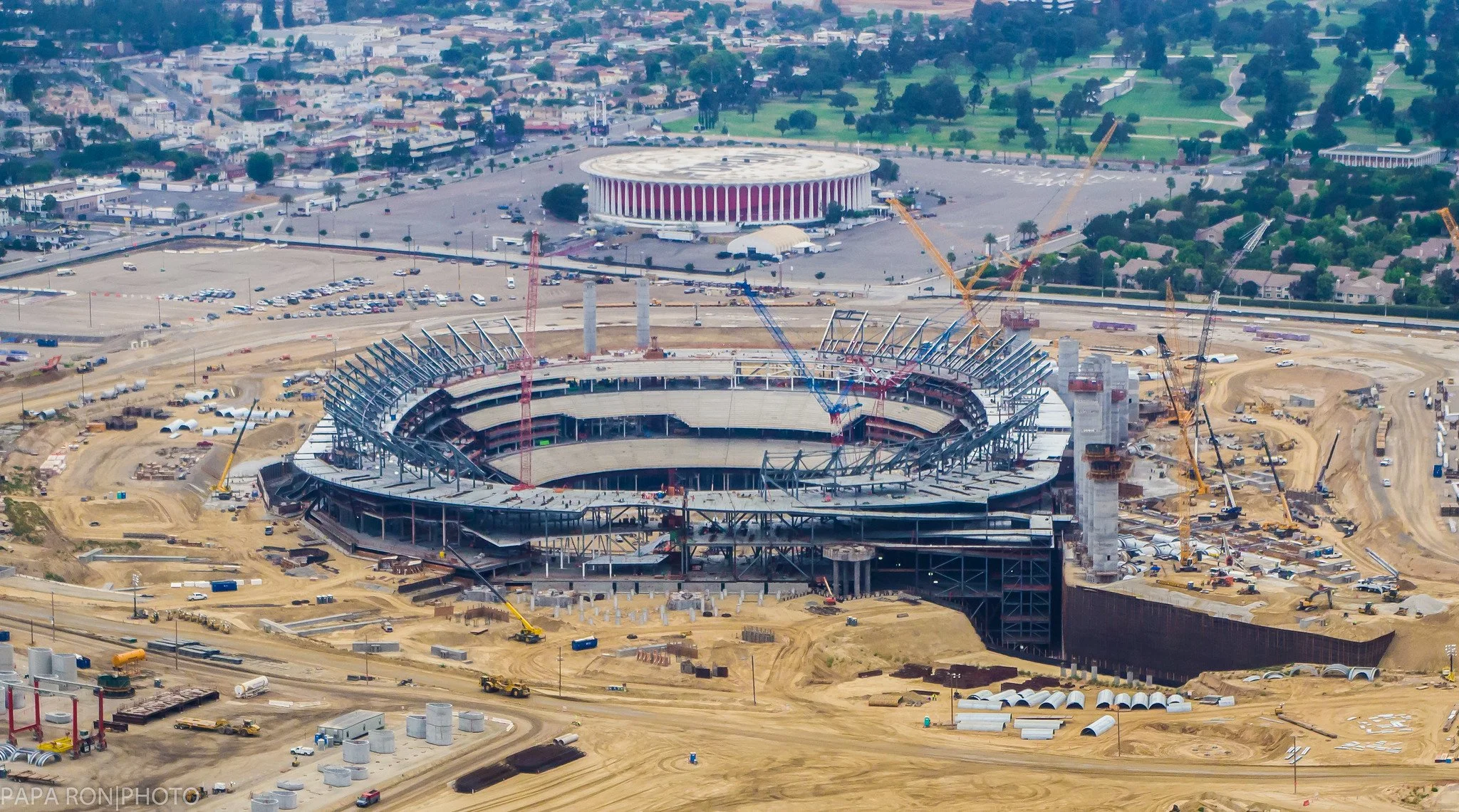 Aerial Photography Services in Inglewood California by iSky Films