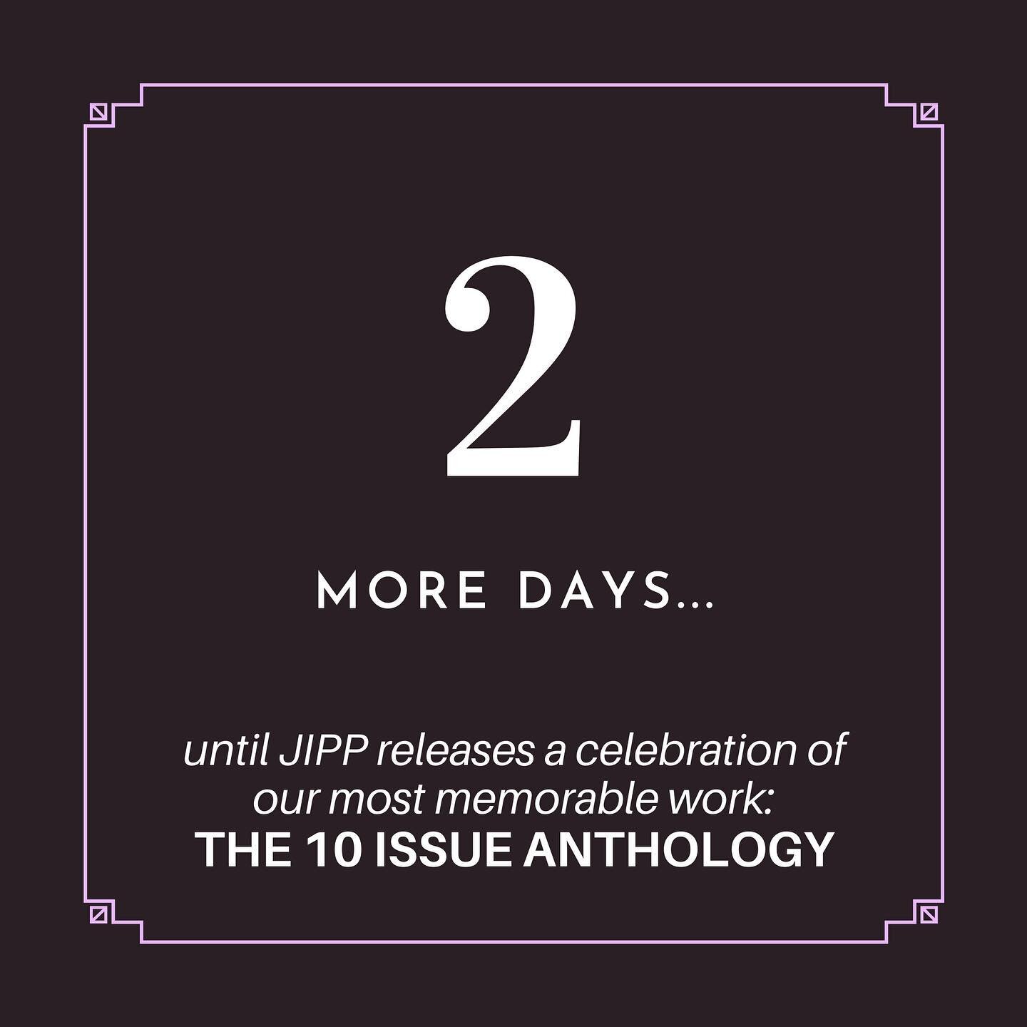 Mark you calendar for Saturday so you don&rsquo;t miss out extra special issue celebrating 10 incredible publications!

The Journal of Interdisciplinary Public Policy is a journal aimed at elevating student voices on current policy issues. Learn more