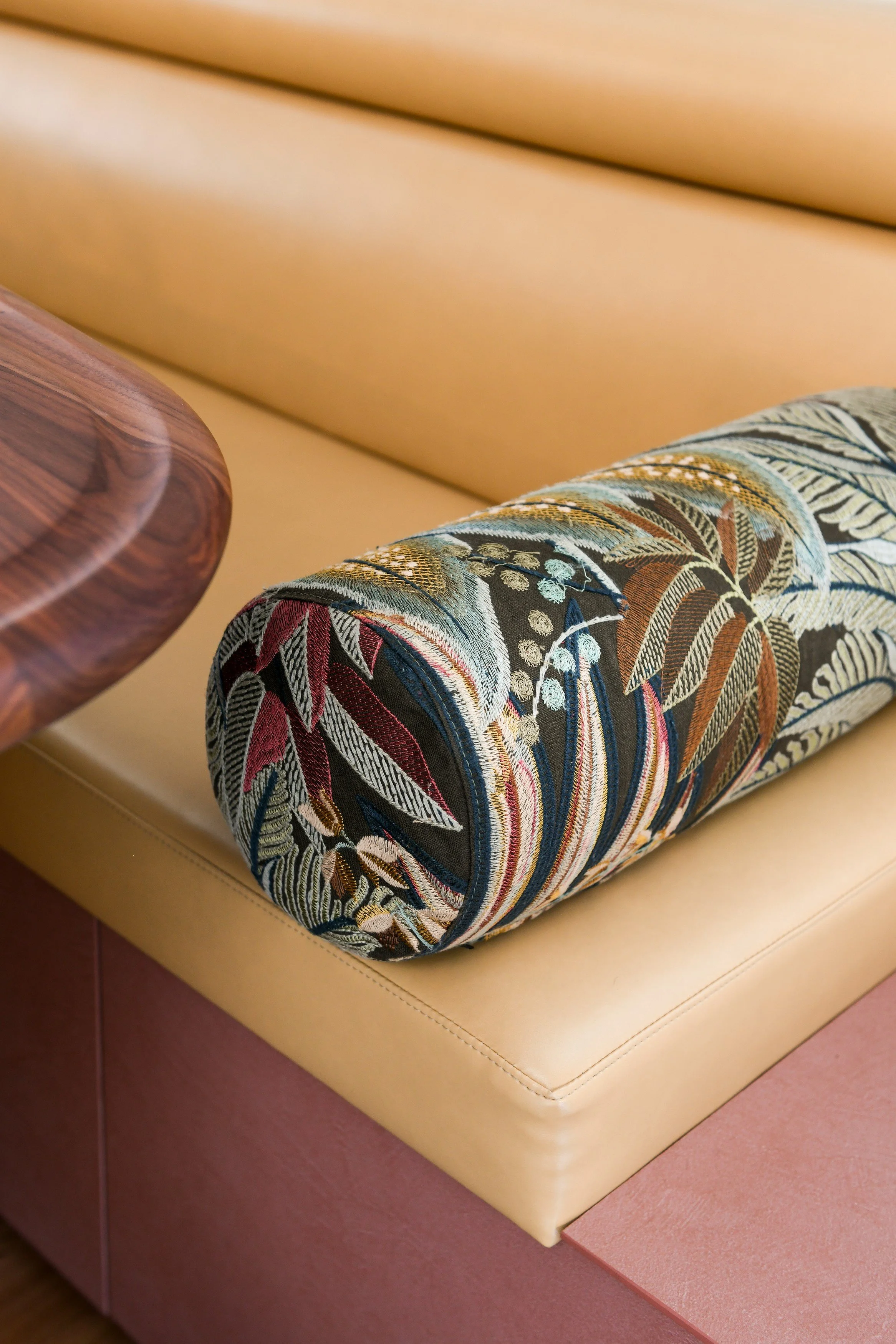 Custom dining banquette