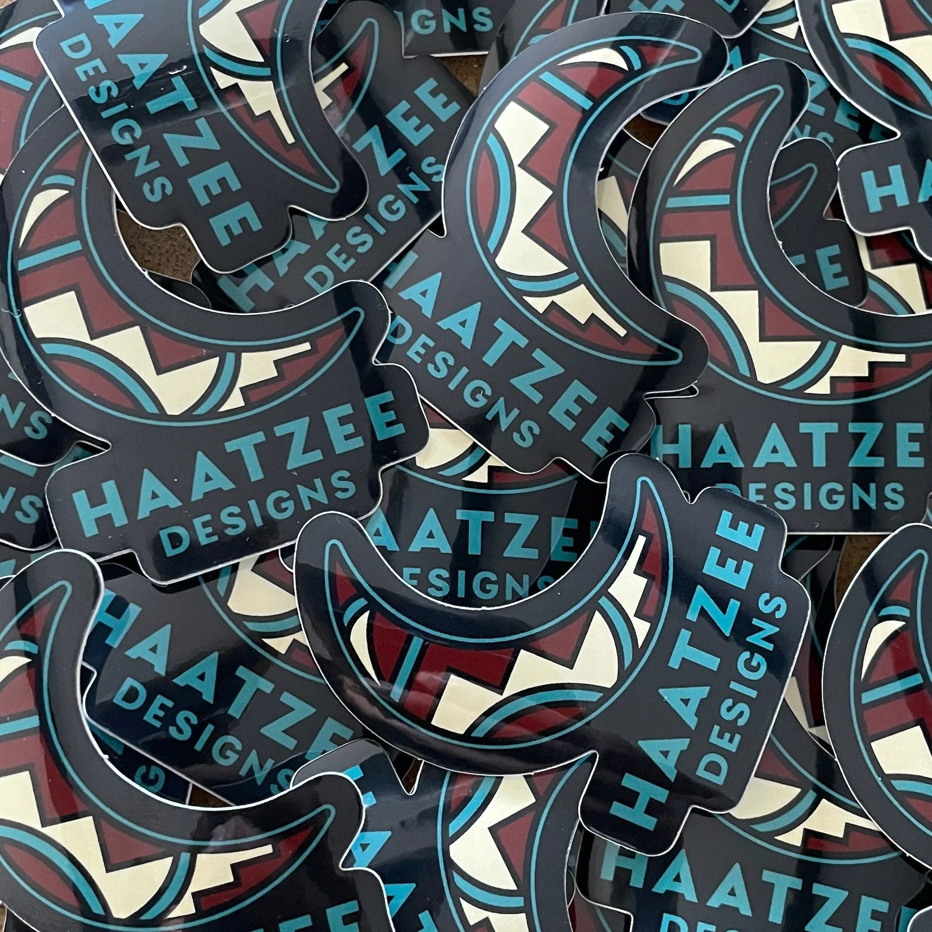 Haatzee Designs Logo Sticker