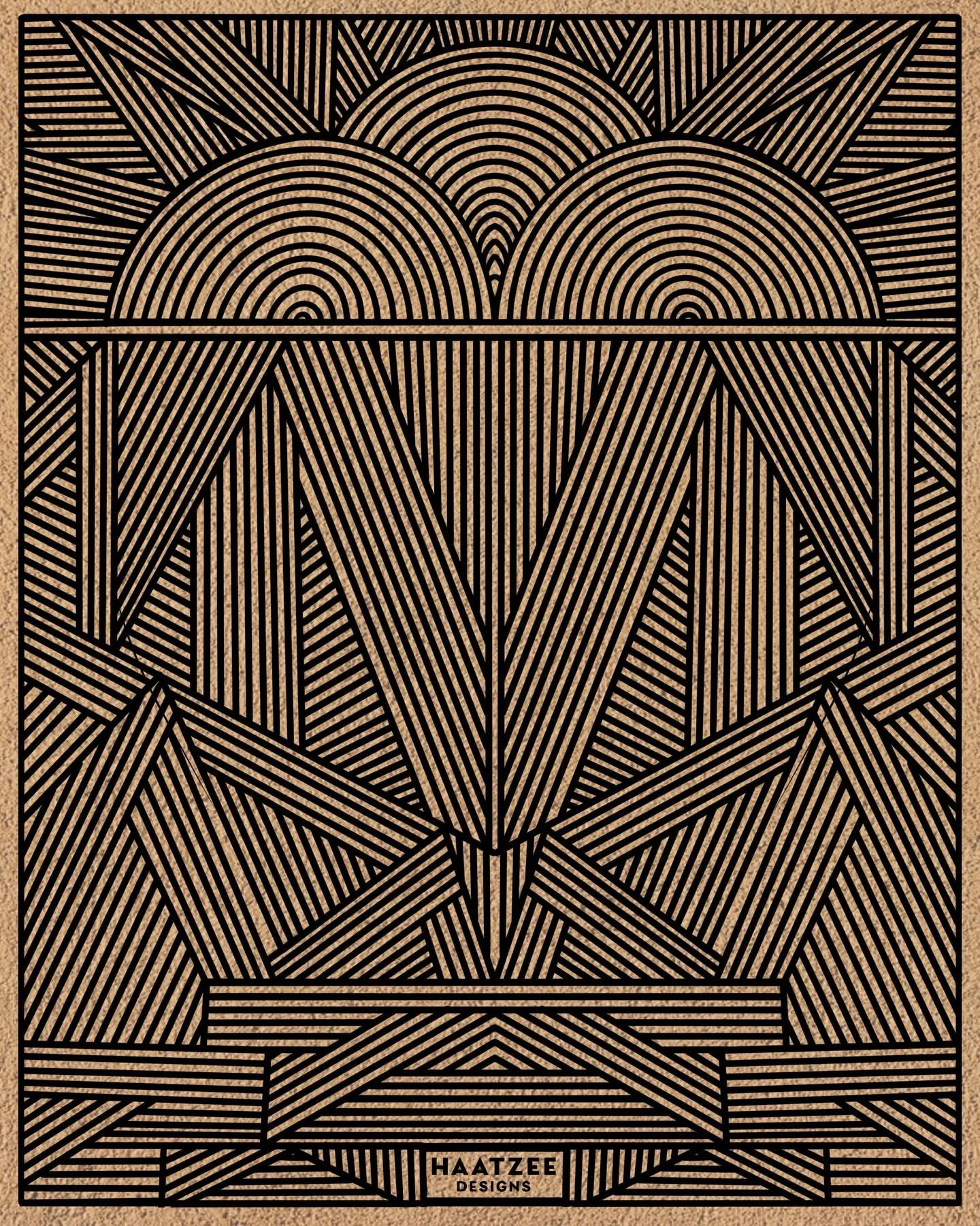 Rain | Feminine Rain | Masculine Rain 🌧️

Rain in abstract line style. 

Started this layout as an outline of a raincloud over a Pueblo home. Got carried away and detailed the entire piece with lines.

Which color do you prefer? 

#haatzeedesigns #g