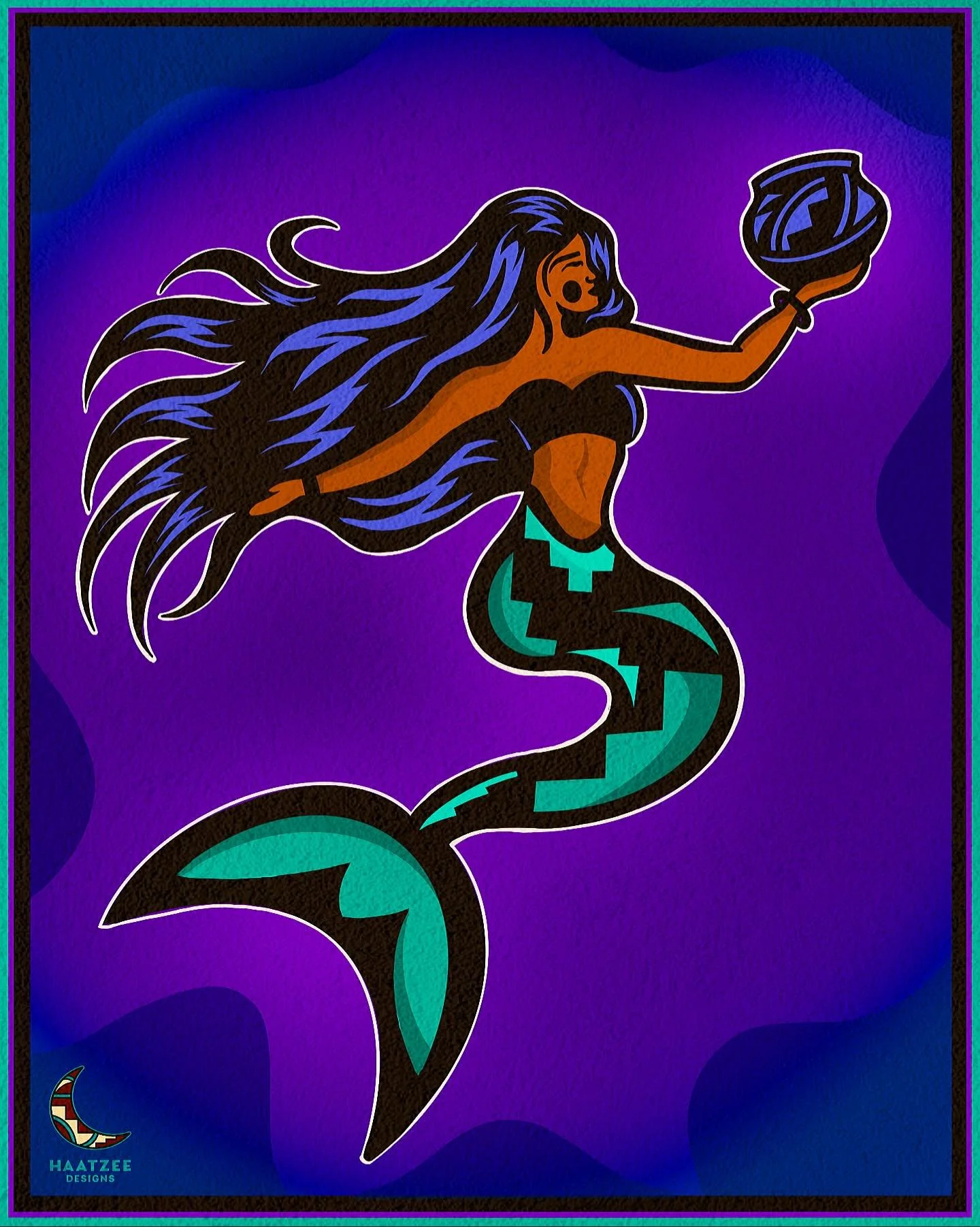 M E R M A I D 🧜🏽&zwj;♀️

Day 21 of #ndnartober2025 

Tried to capture the gracefulness of a mermaid that&rsquo;s often portrayed, even tho they probably don&rsquo;t look as graceful in real life 👀 but who knows 🤔

I&rsquo;ve been told there&rsquo