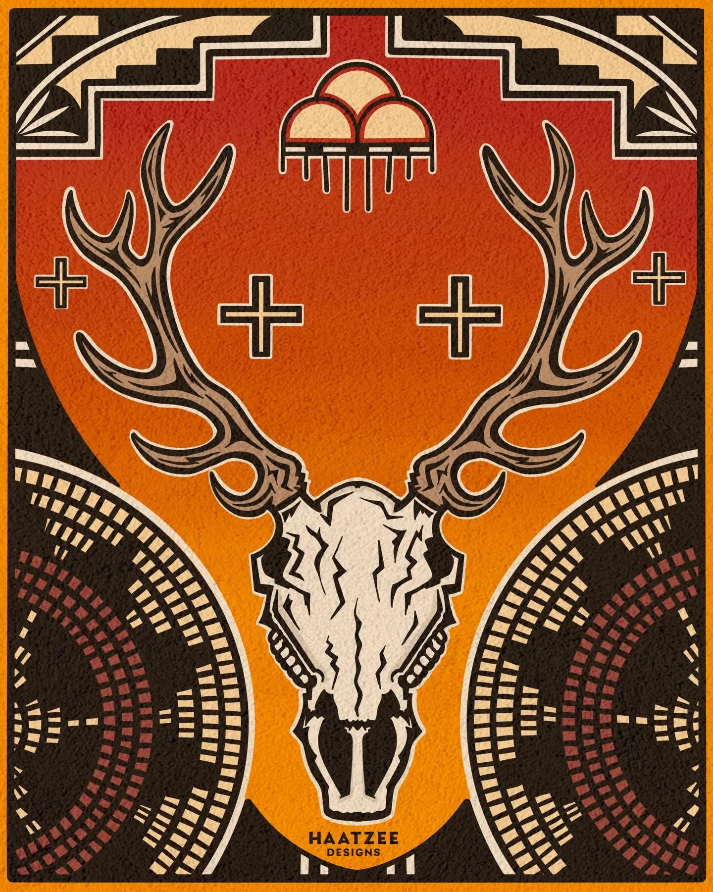 Finalized straight from the sketchbook ⛈️

The original sketch was inspired by all the walls inside the family home. Blessings and great stories behind each mount 

OG artwork created with Sakura micro pens and a blank moleskin sketchbook (last slide