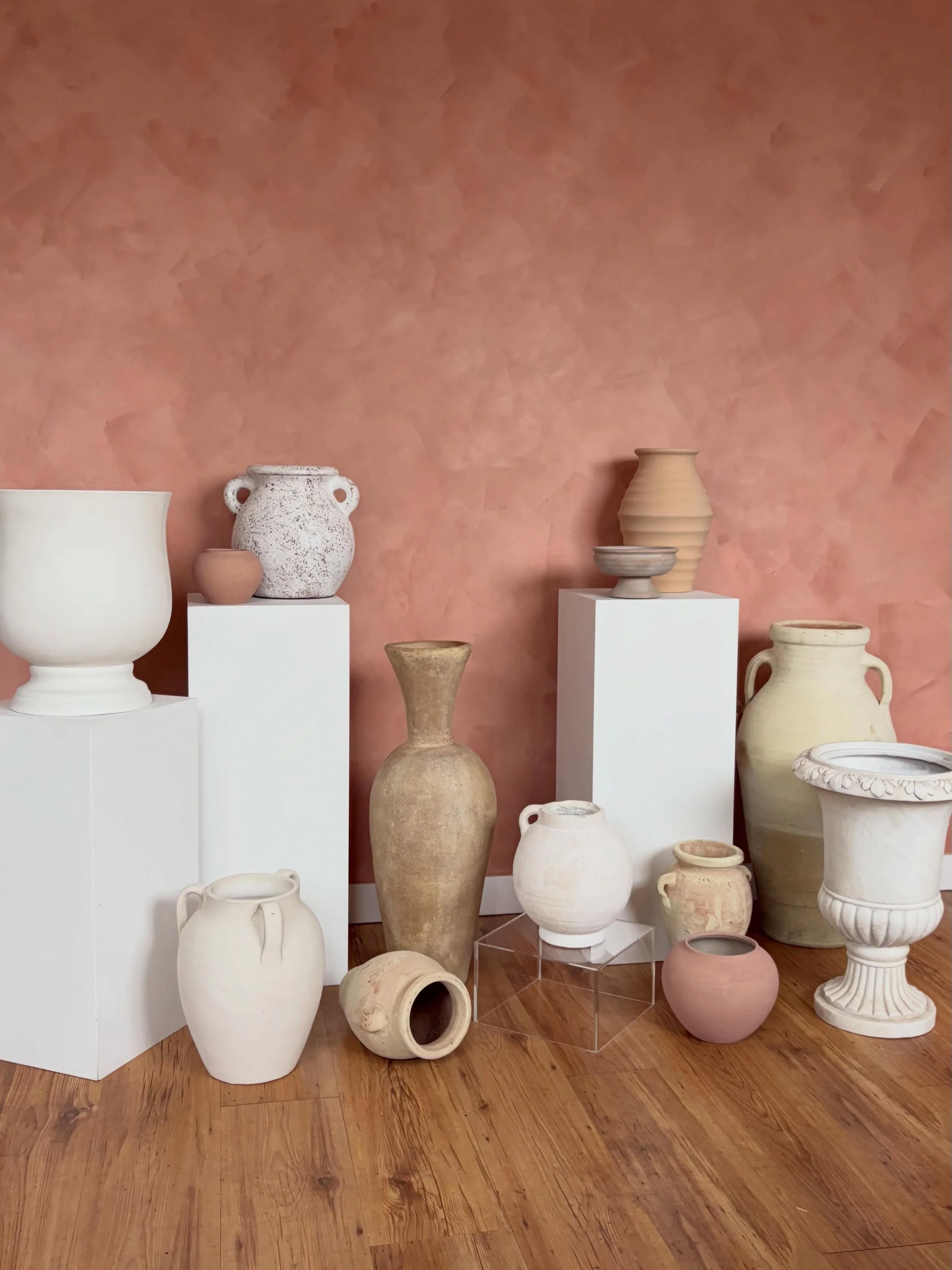 Our earthy clay urn collection is elite 🔥