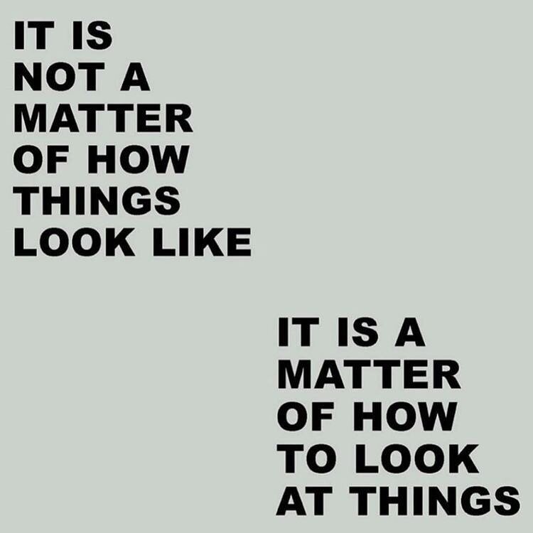 Perspective is everything. 👌🏻 

Usually our perspective comes more from our inner health than the circumstances we&rsquo;re in. Take time to nurture yourself today and pray about the challenges that you&rsquo;re facing. You&rsquo;ll begin to see yo