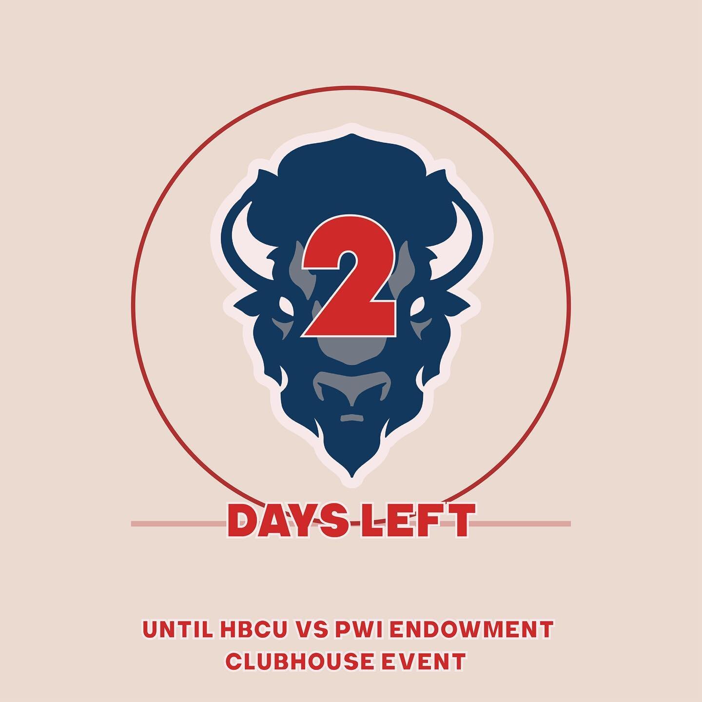 We&rsquo;re officially two days away! Join HU14 and #WeAreSports on Clubhouse Saturday, February 6th at 4pm EST to talk about all things funding: PWI vs HBCU.  Click the link in our bio that says &ldquo;join us on clubhouse&rdquo; and get a reminder 