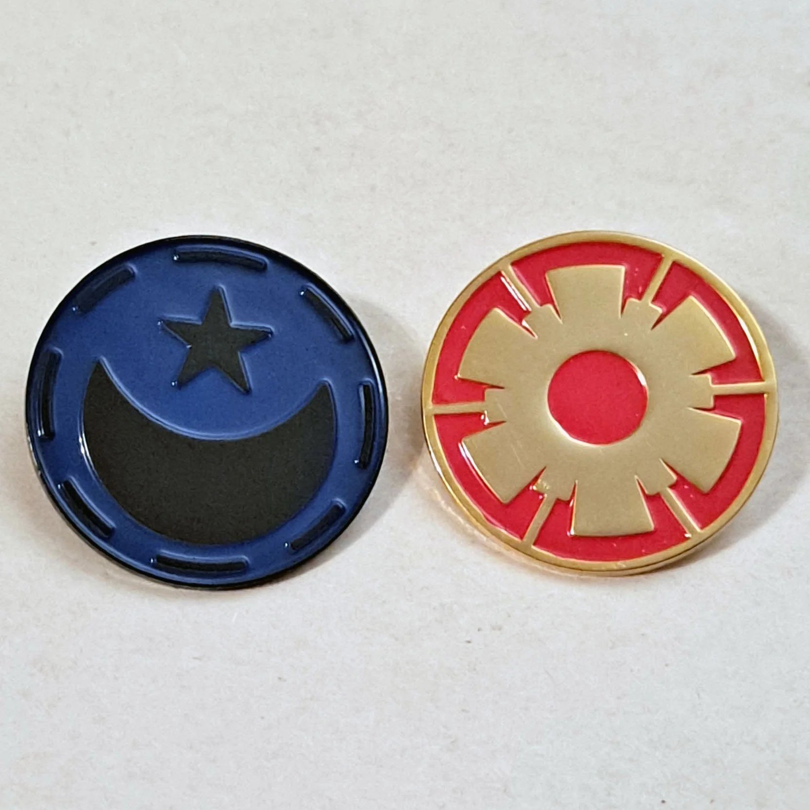 TrotCon 2016 - Faction Pins