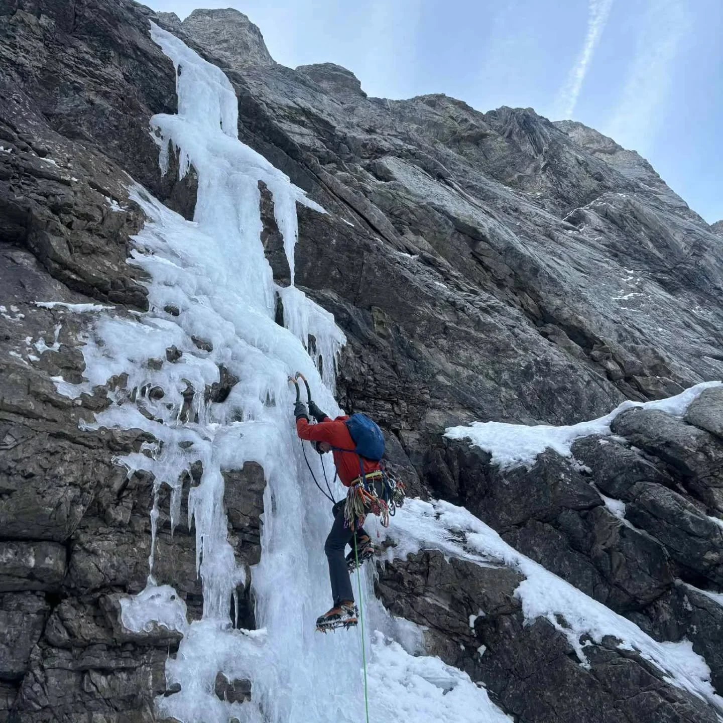 Join us for a day of ice climbing this coming Sunday Nov 16, ice is here! Hone your skills for the season!