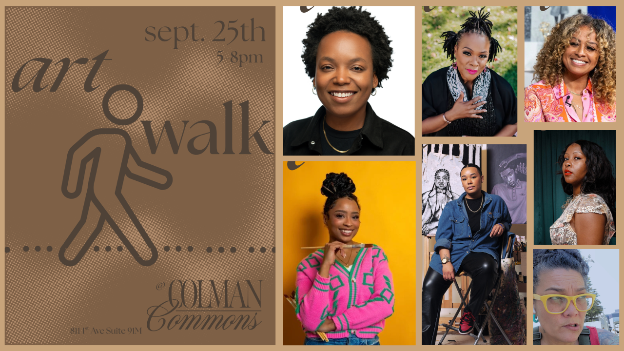 Downtown Seattle Art Walk at Colman Commons
