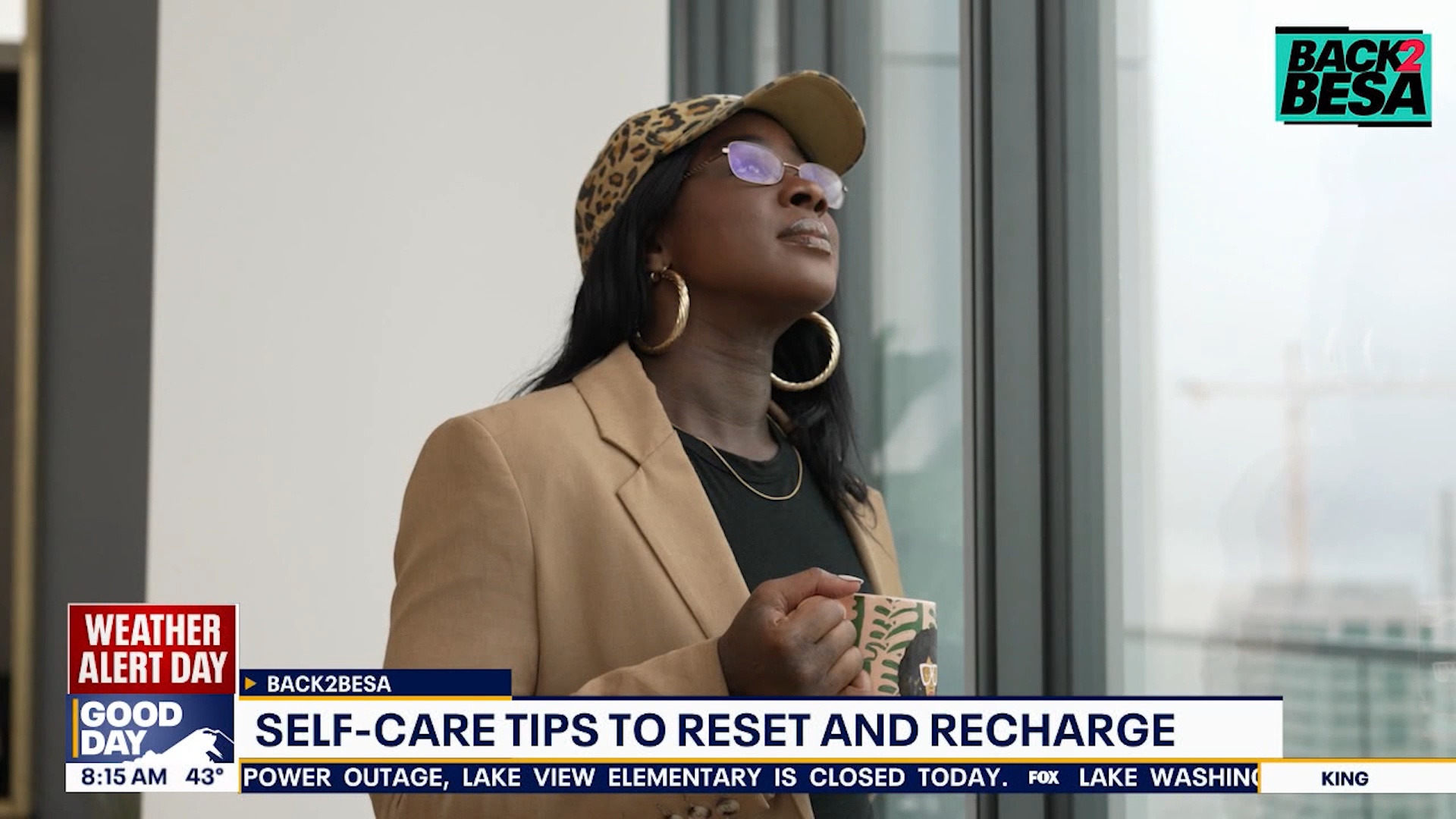 Seattle Rain Got You Down? Besa Gordon Shares Self-Care Tips