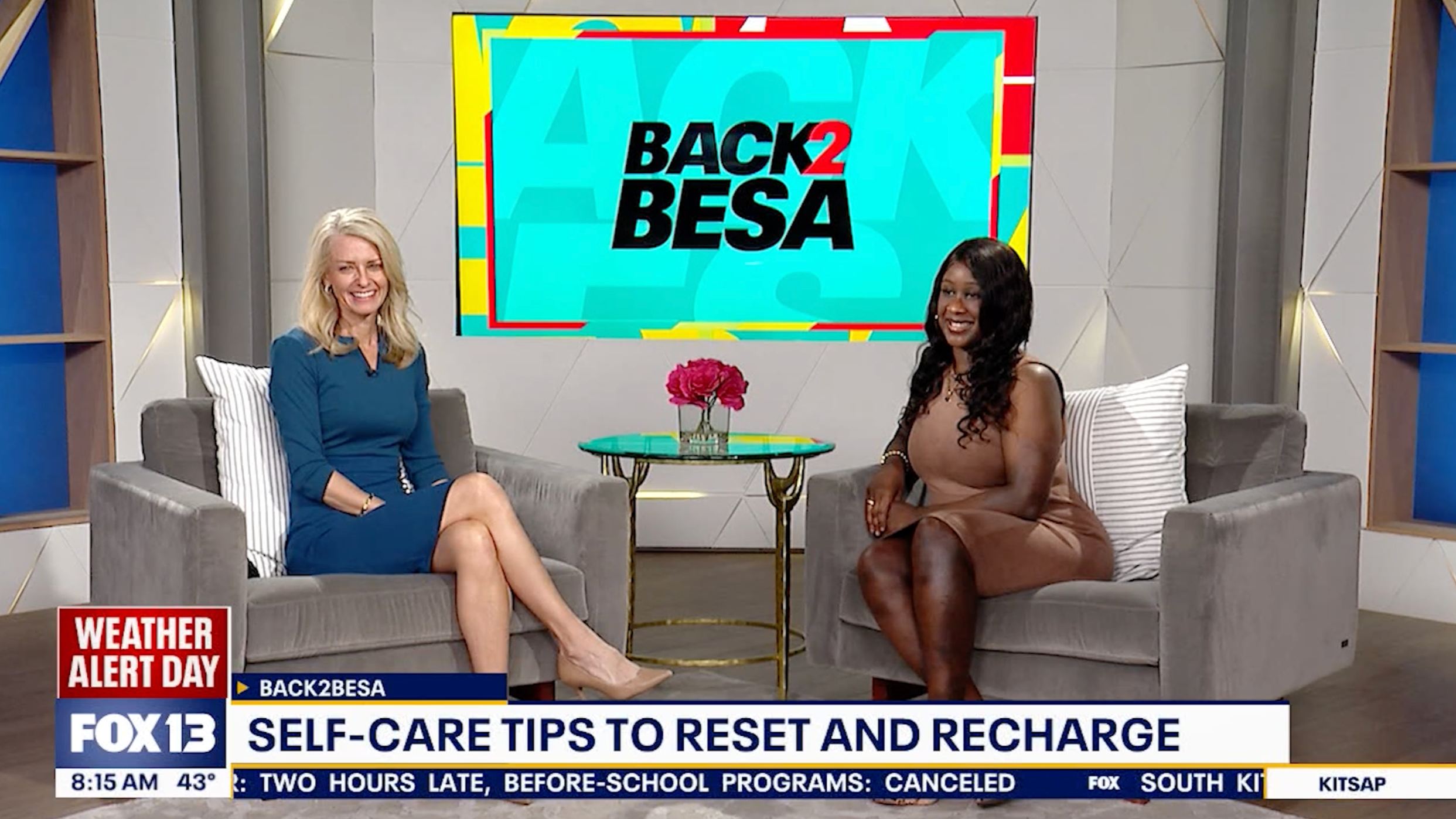 Besa Gordon Talks Self-Care Strategies and Inner Peace on Good Day Seattle