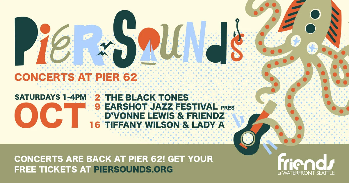 New concert series at Pier 62: Pier Sounds launches Oct. 2 with the Black Tones