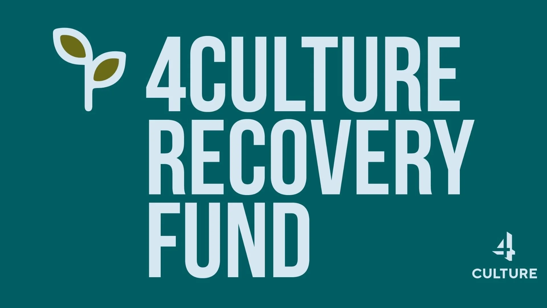 4Culture teams up with Seattle Arts &amp; Culture for Recovery Fund targeting Cultural Organizations