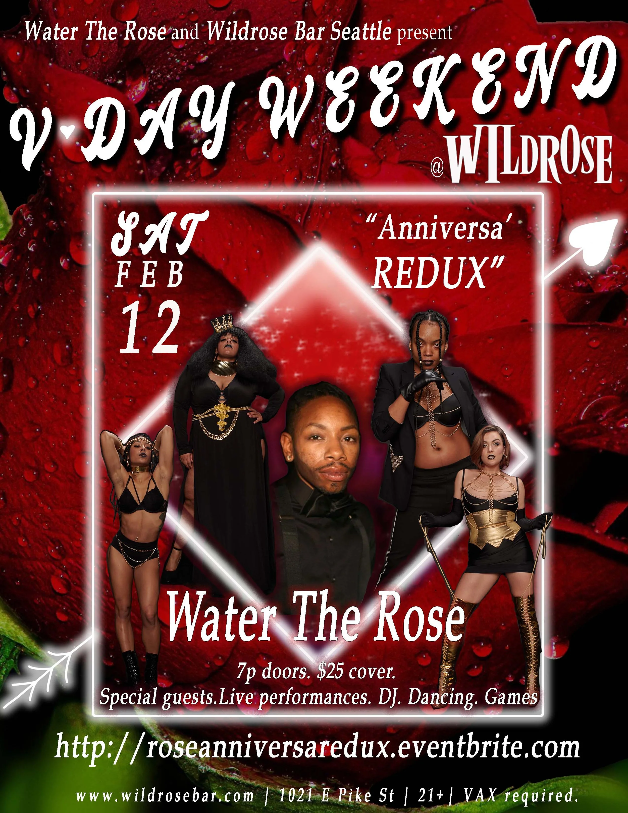 All About V Day Weekend at Wildrose Seattle