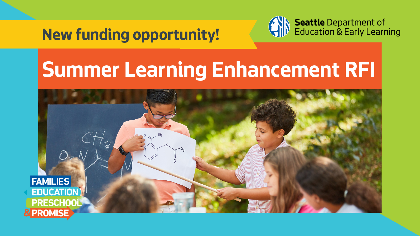 Community-Based Organizations Are Invited to Apply for DEEL’s Summer Learning Request for Investment