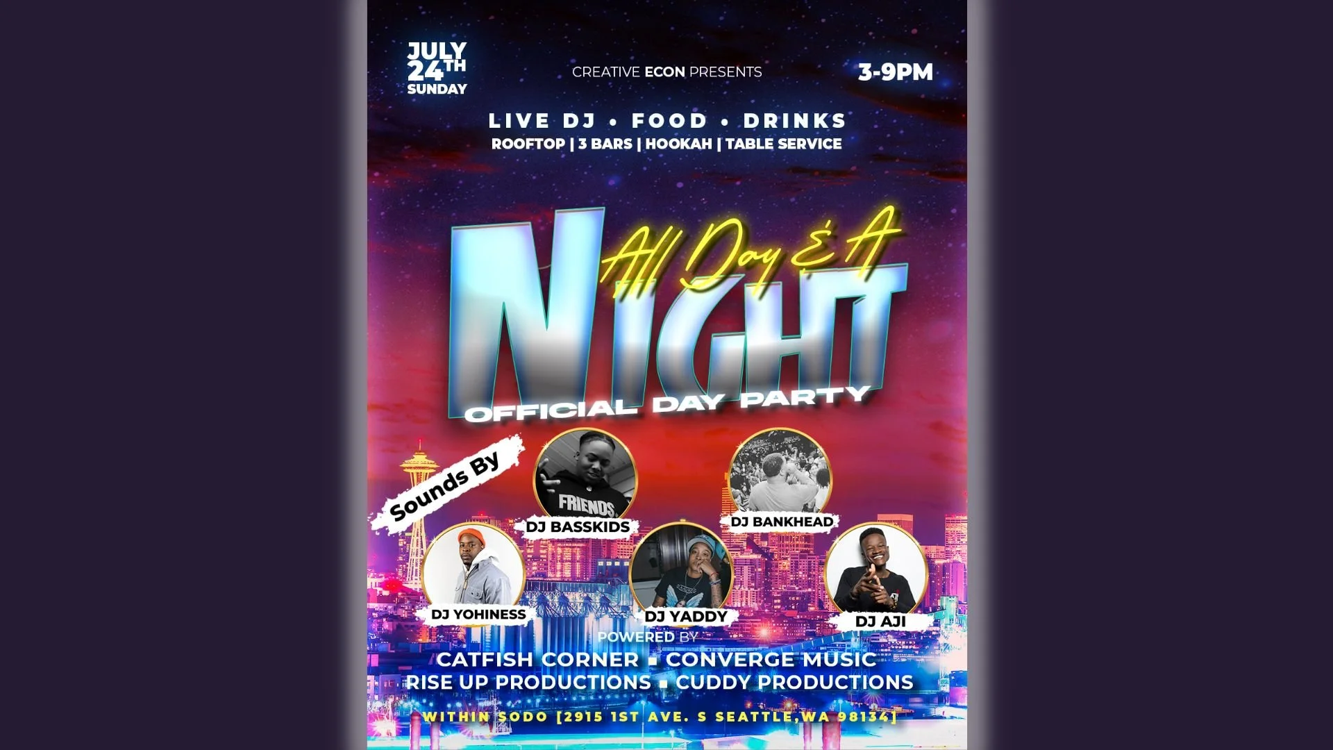 All Day &amp; A Night Official Day Party aims to bring creative community together