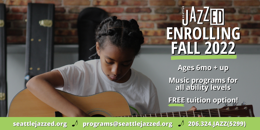 Good News! Seattle JazzED is Expanding its Fall Programming for Youth Across Seattle.
