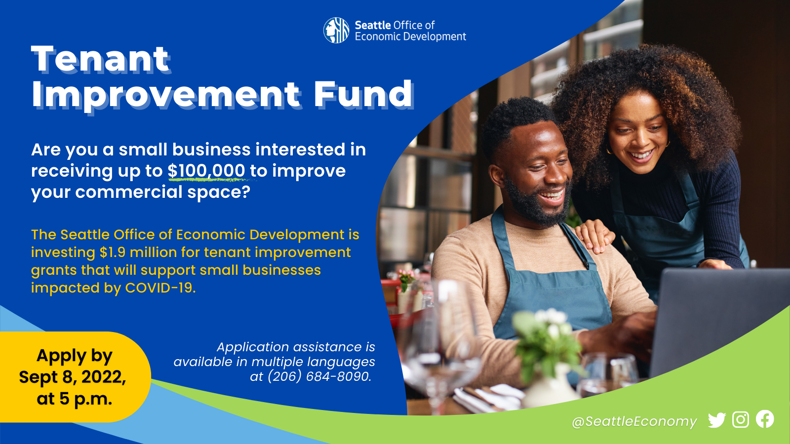 Apply Now For The Tennant Improvement Fun and Get Up To $100k Improve Your Commercial Space