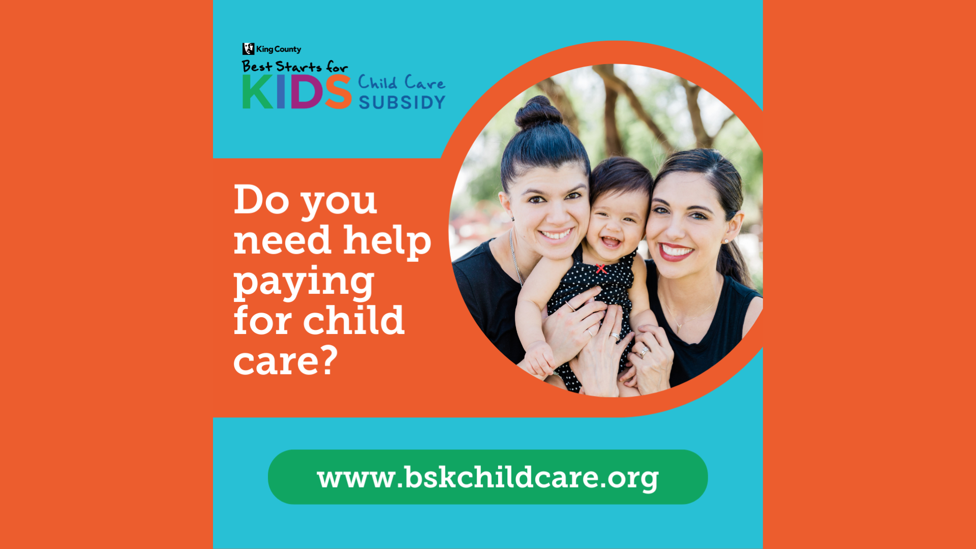 Do you need help paying for childcare? Best Starts for Kids Child Care Subsidy provides childcare access to qualifying families