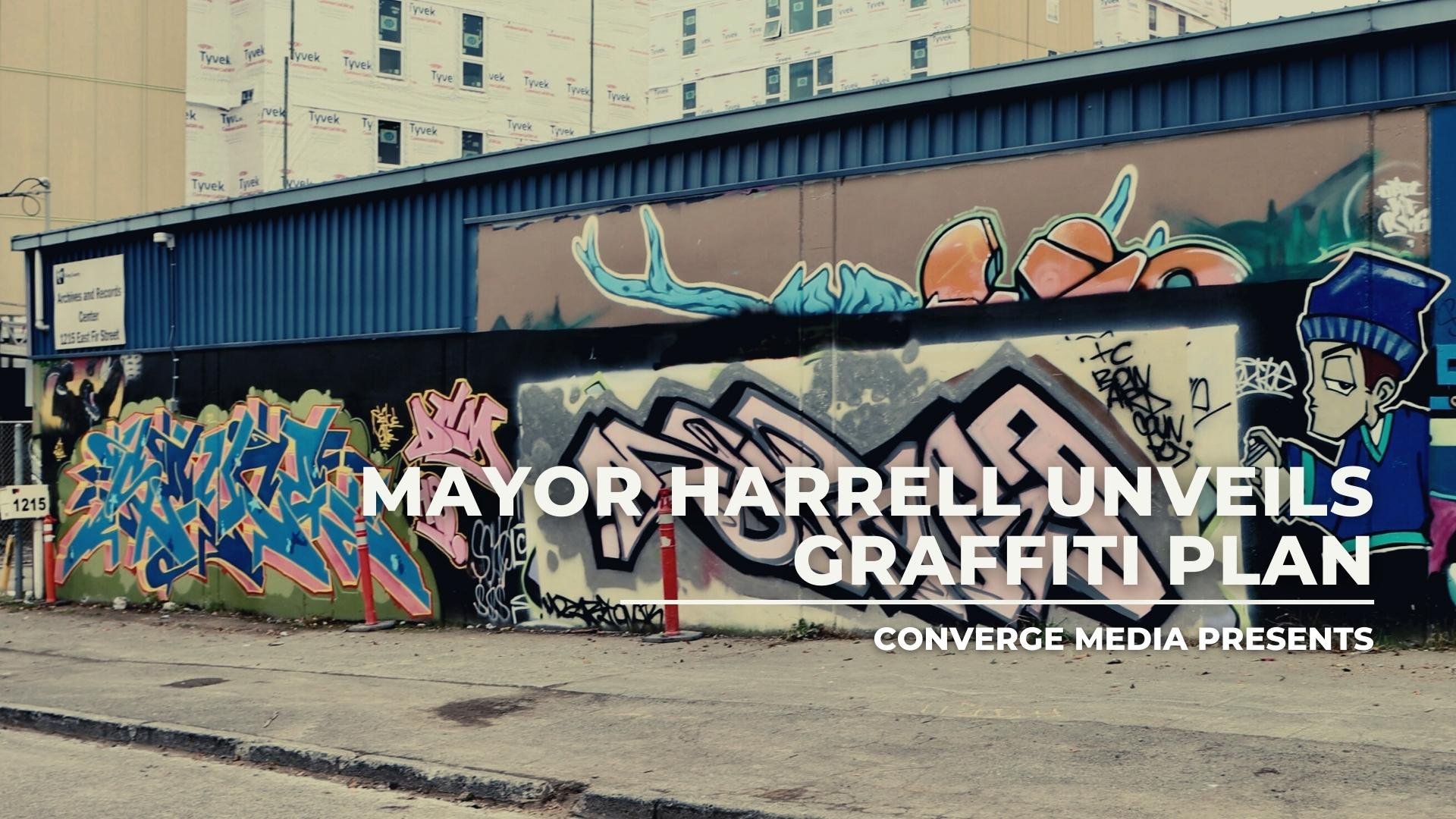 Mayor Harrell Unveils Plan to Clear Graffiti From Seattle Streets