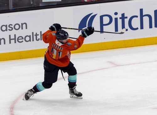 Matty Beniers scores first NHL goal in Kraken overtime shootout win over  New Jersey — Converge Media