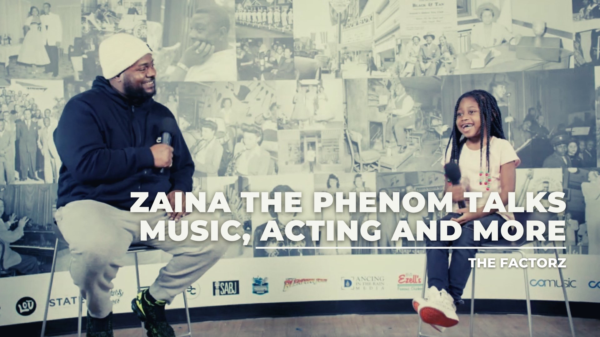 Six year old rapper Zaina The Phenom joins The Factorz to talk music, acting and more