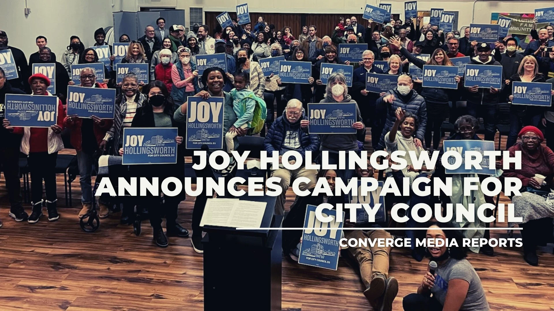 Joy Hollingsworth Announces Campaign for City Council District 3 Seat
