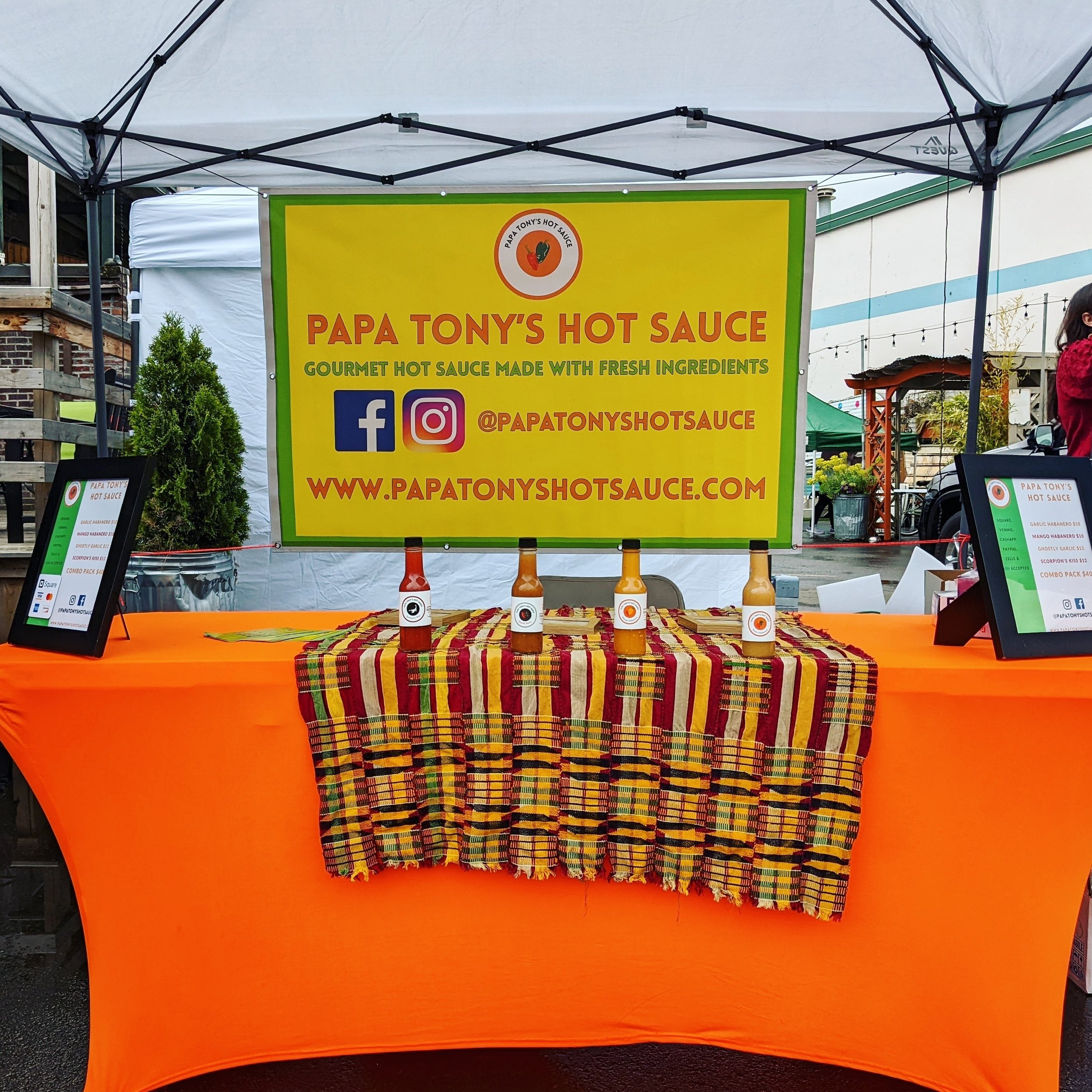 Papa Tony’s Hot Sauce brings flavor and inspiration to the community