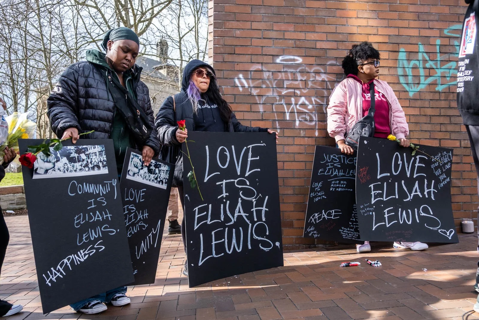 PHOTOS: Two Vigils Held for Elijah L. Lewis