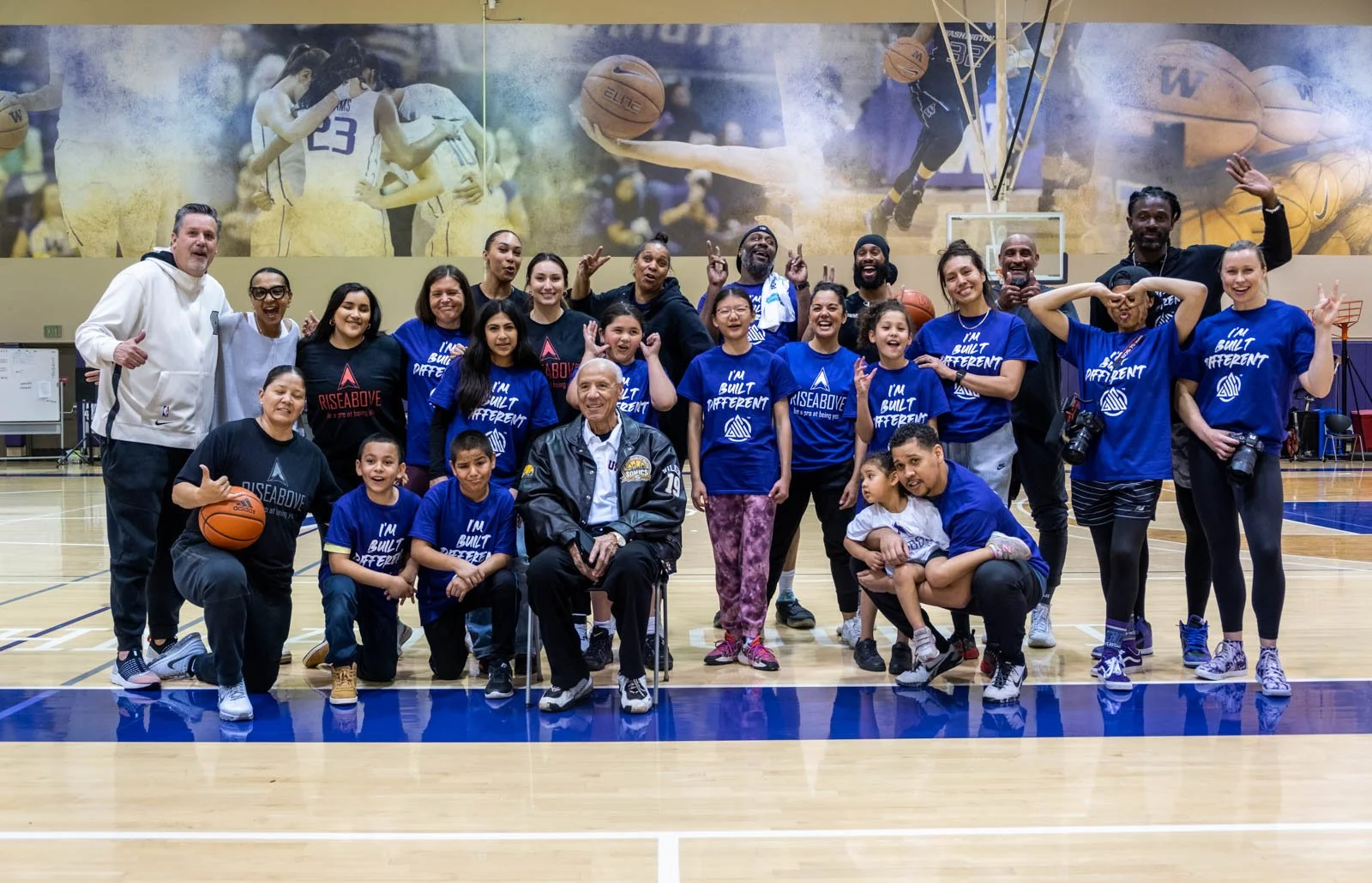 I’m Built Different and Rise Above Partner for Youth Yoga and Basketball Clinic