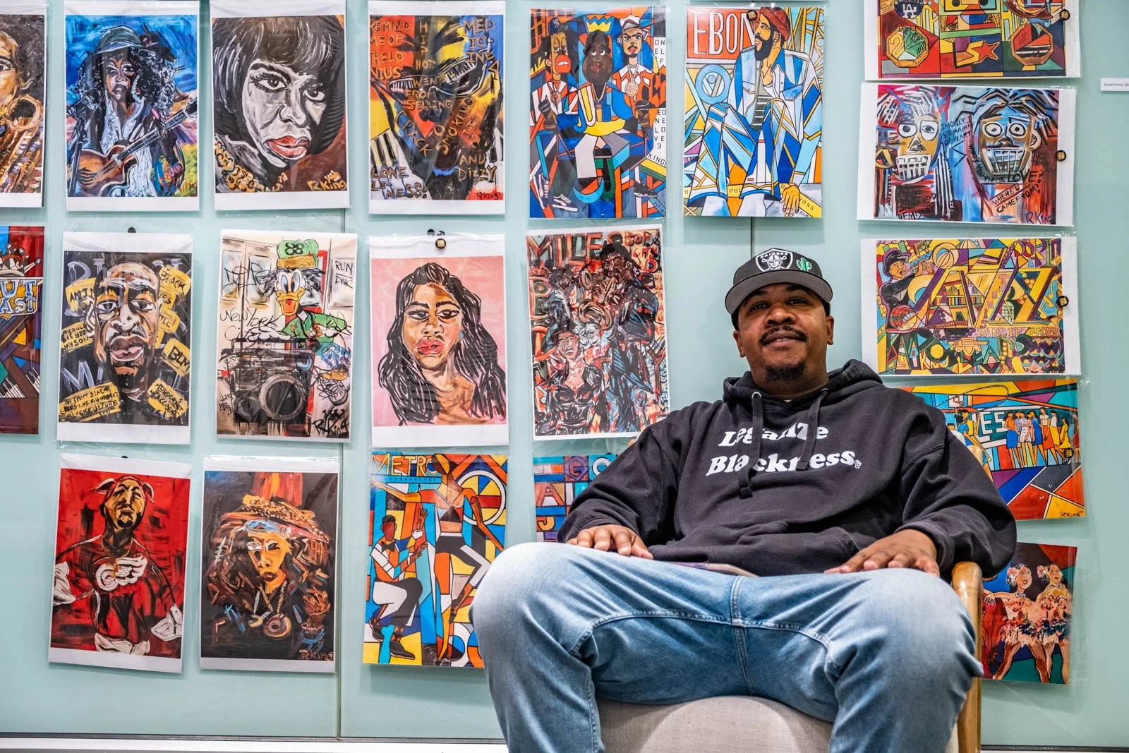 Artist Rodney King Hosts Event to Celebrate his Exhibition at Taswira