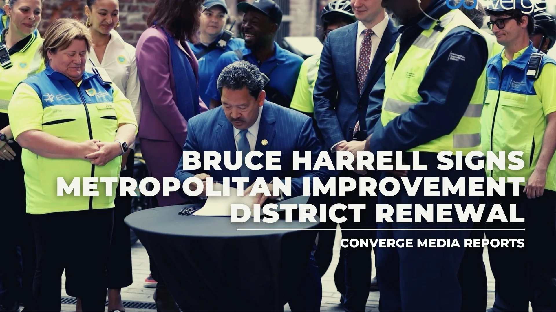 Mayor Bruce Harrell Signs Metropolitan Improvement District Renewal and Expansion