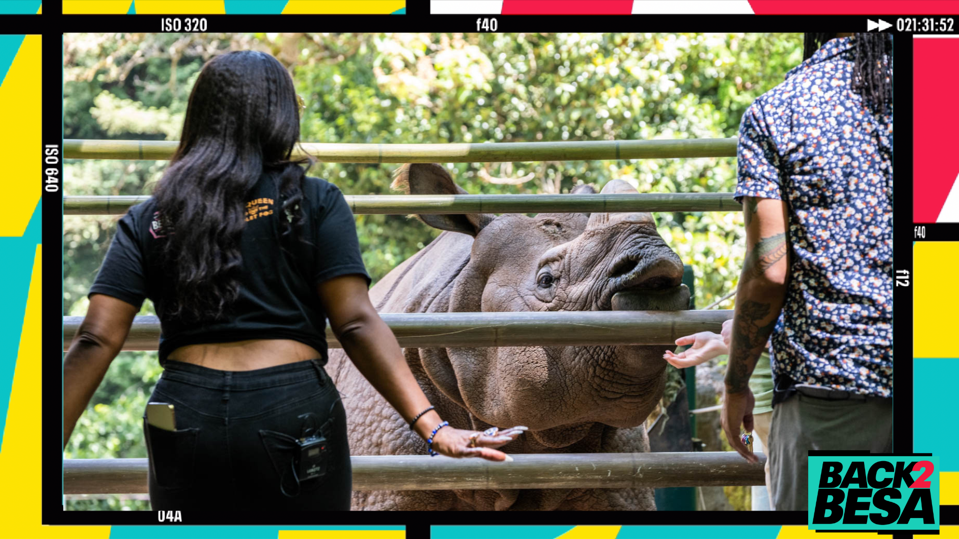 ICYMI: #Back2Besa</a>: Besa Gordon Takes DJ Trunks On His First Visit To The Zoo